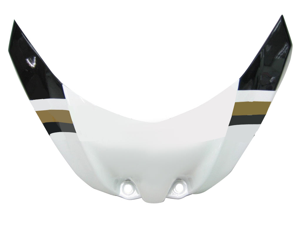 Carénages Amotopart 2009-2016 Suzuki GSXR 1000 Blanc Noir Or Lucky Strike Generic