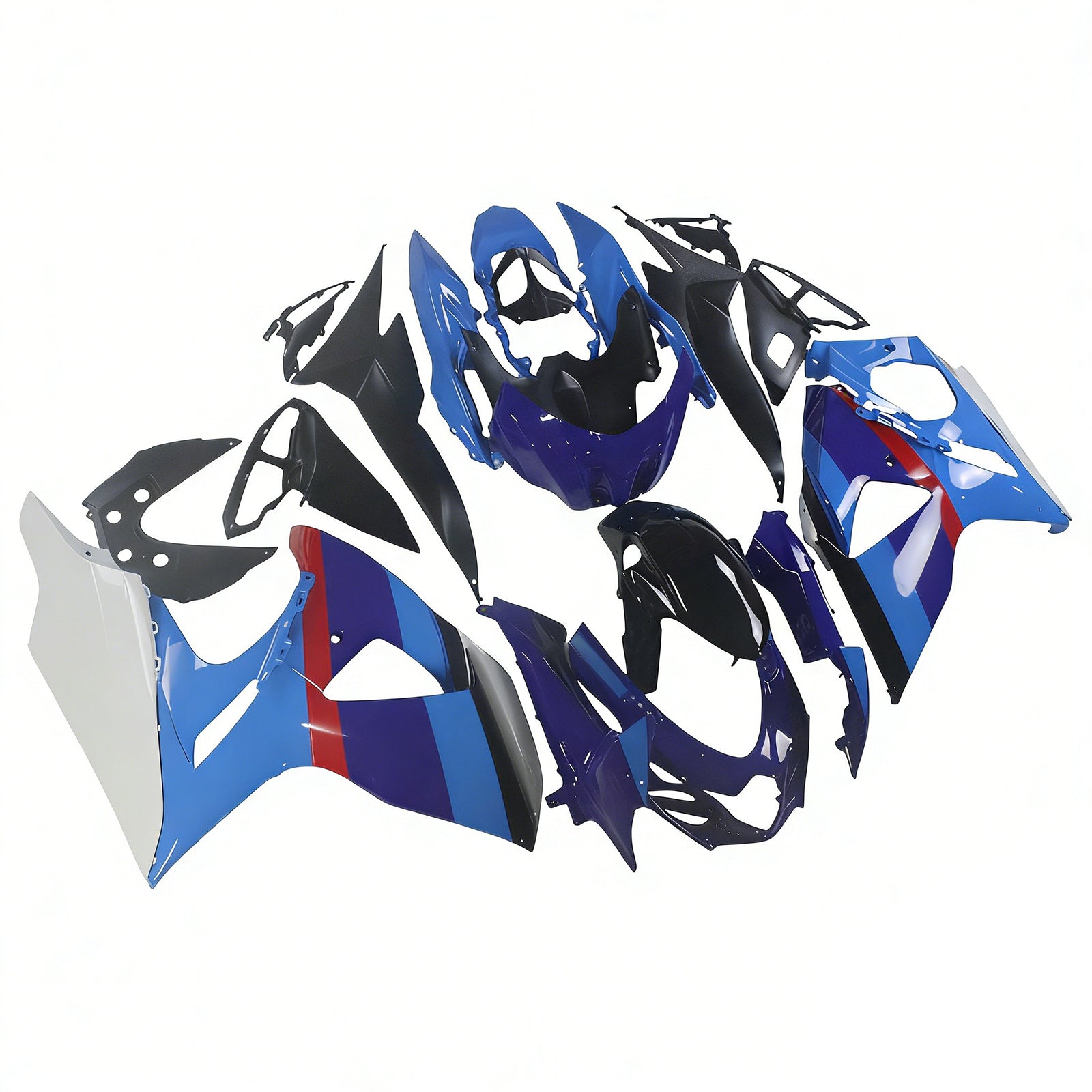 Carene Amotopart 2009-2016 Suzuki GSXR 1000 Blu Rockstar Generico