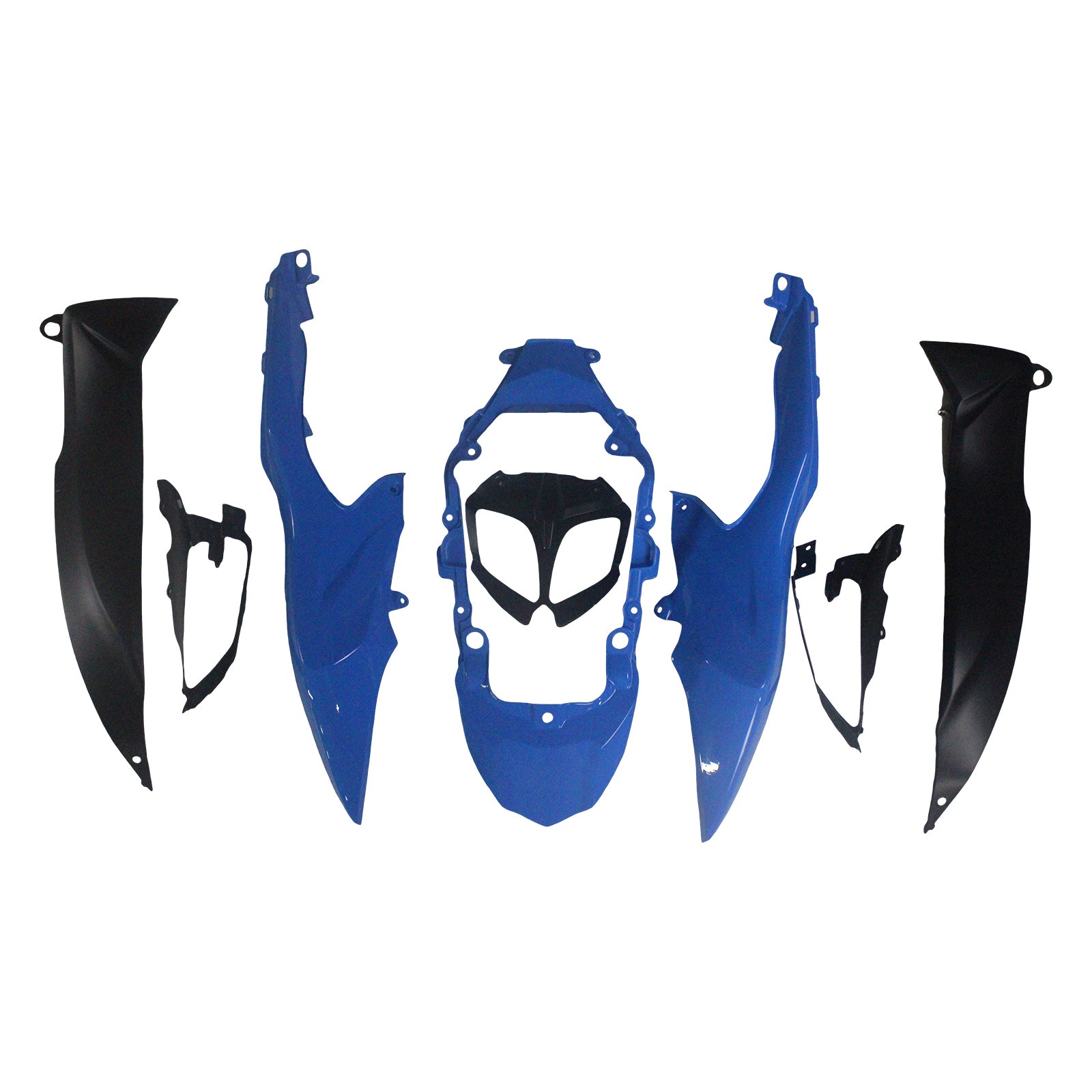Carene Amotopart 2009-2016 Suzuki GSXR 1000 Blu Rockstar Generico