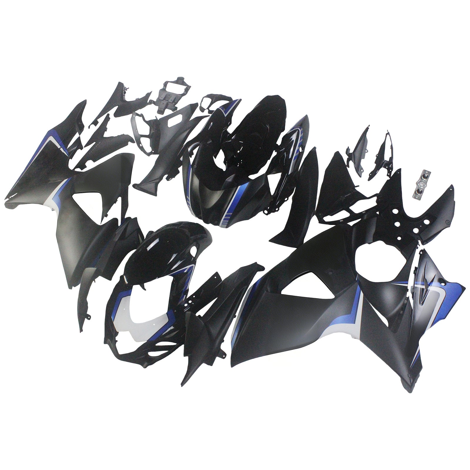 Amotopart Suzuki GSXR1000 2009-2016 K9 Kit Carénage Carrosserie Plastique ABS