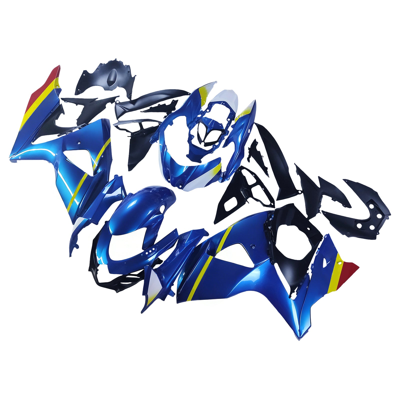 Amotopart Suzuki GSXR1000 2009-2016 K9 Kit Carénage Carrosserie Plastique ABS