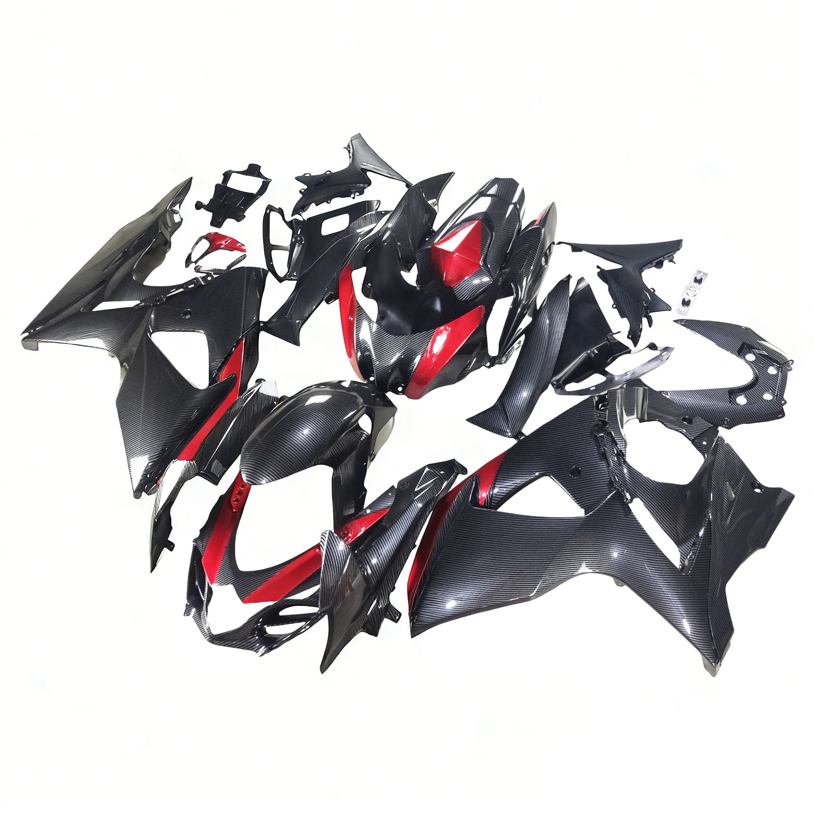 Amotopart Suzuki GSXR1000 2009-2016 K9 Kit Carénage Carrosserie Plastique ABS