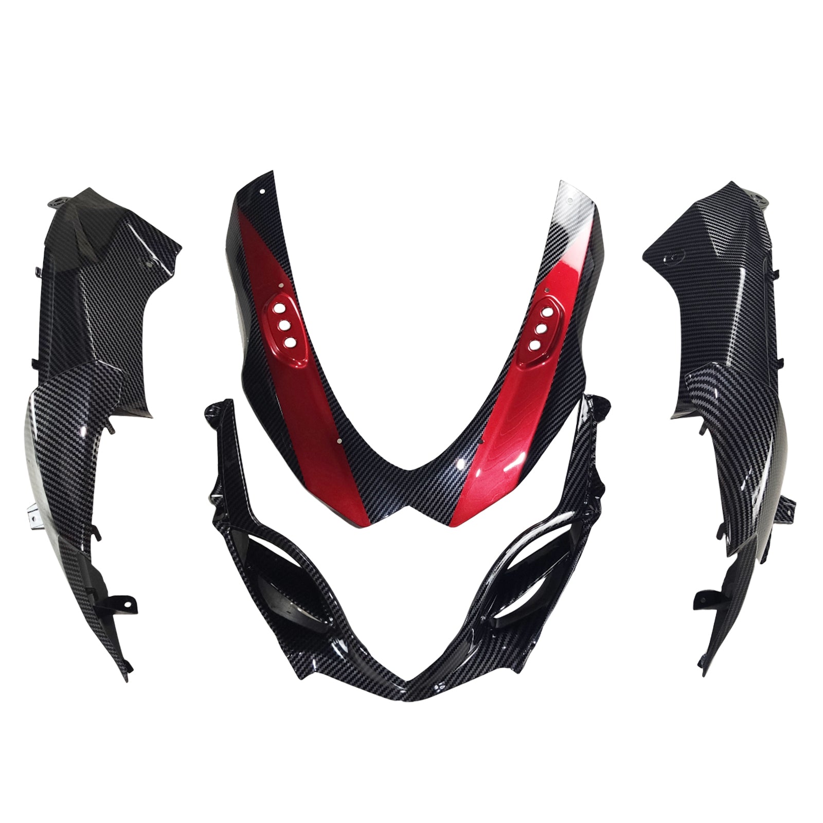 Amotopart Suzuki GSXR1000 2009-2016 K9 Kit Carénage Carrosserie Plastique ABS