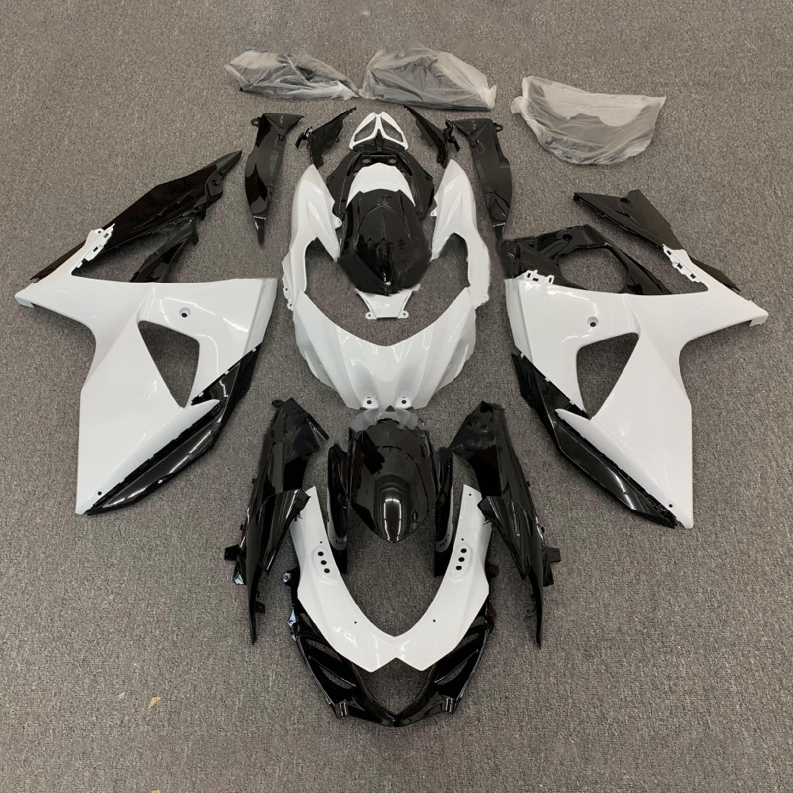 Amotopart Suzuki GSXR1000 2009-2016 K9 Kit Carénage Carrosserie Plastique ABS