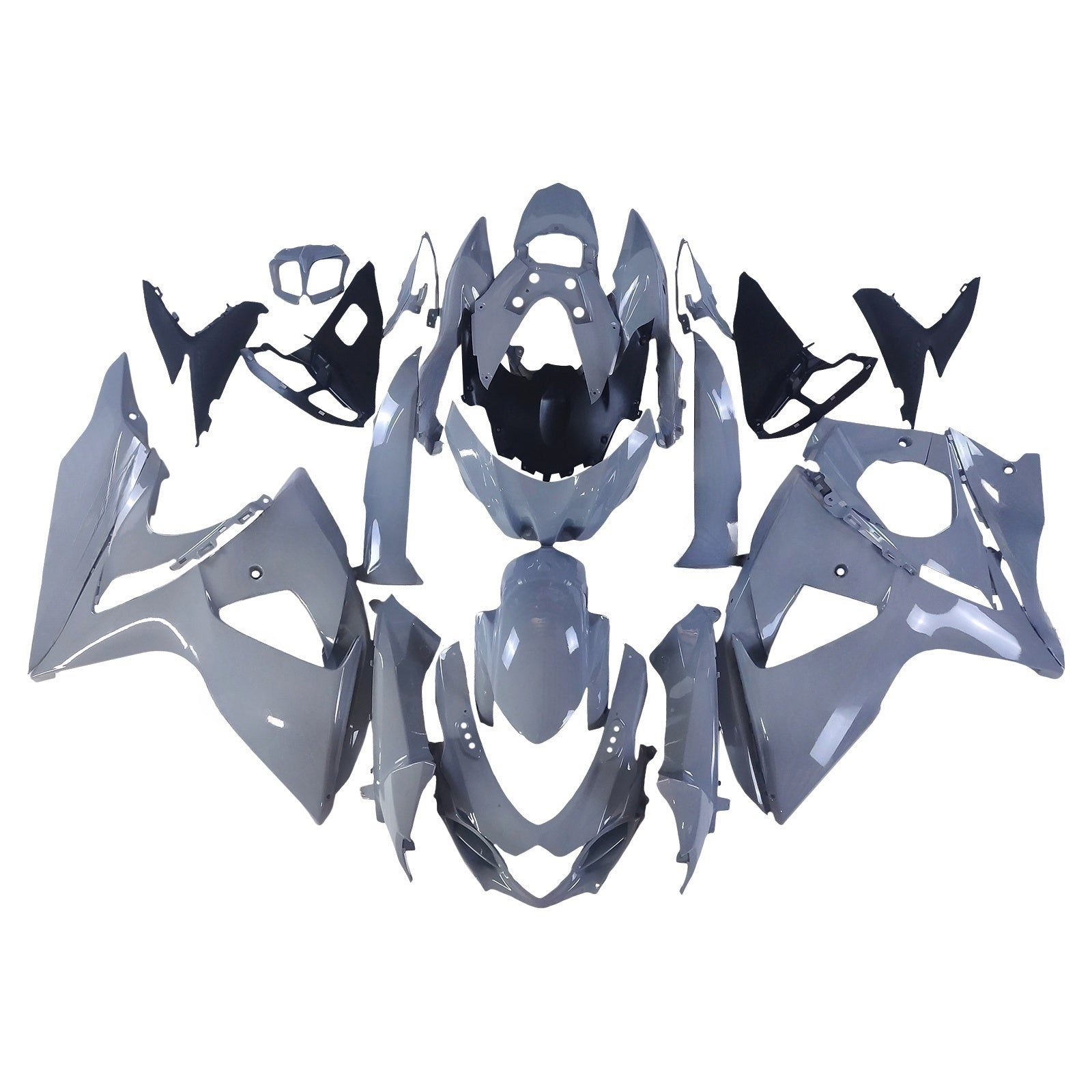 Amotopart Suzuki GSXR1000 2009-2016 K9 Kit Carénage Carrosserie Plastique ABS