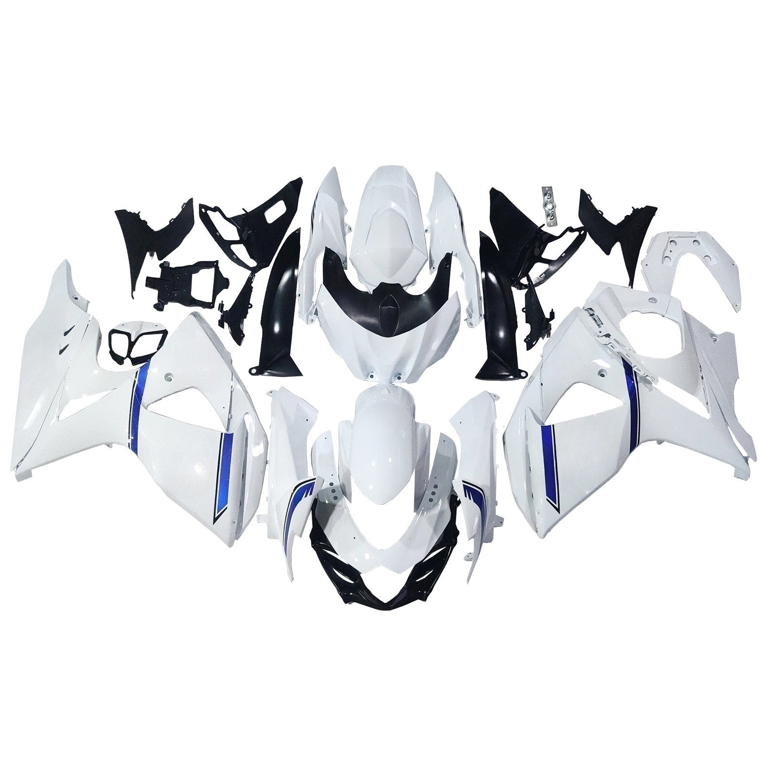 Amotopart Suzuki GSXR1000 2009-2016 K9 ABS muovinen korin suojasarja