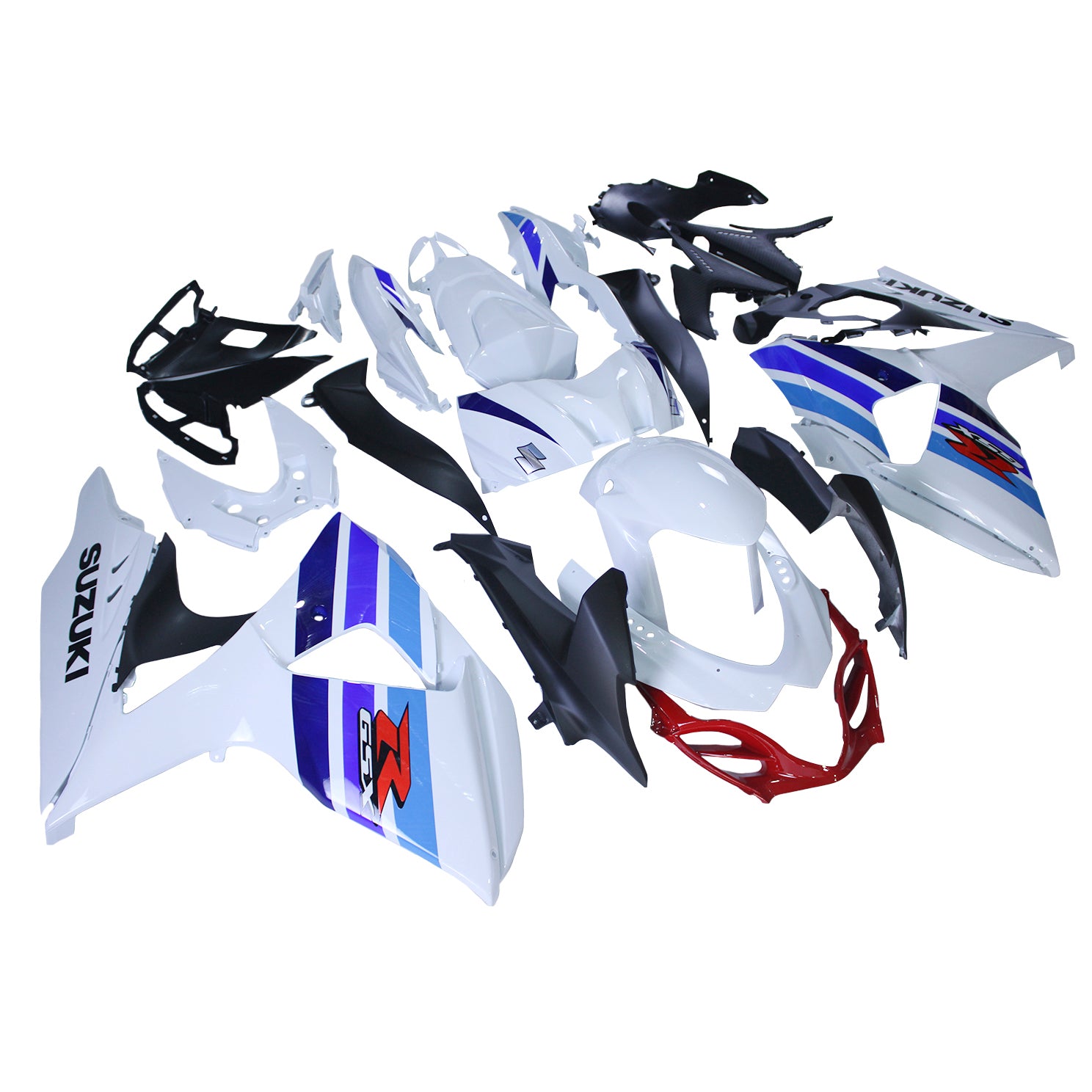 Amotopart Suzuki GSXR1000 2009-2016 K9 Kit carenatura carrozzeria in plastica ABS