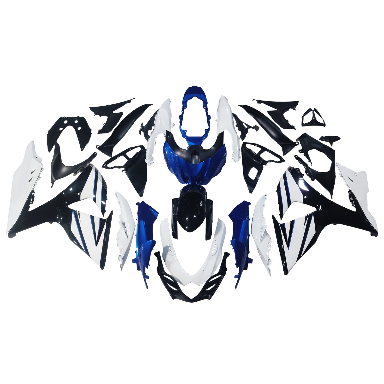 Amotopart Suzuki GSXR1000 2009-2016 K9 Kit Carénage Carrosserie Plastique ABS