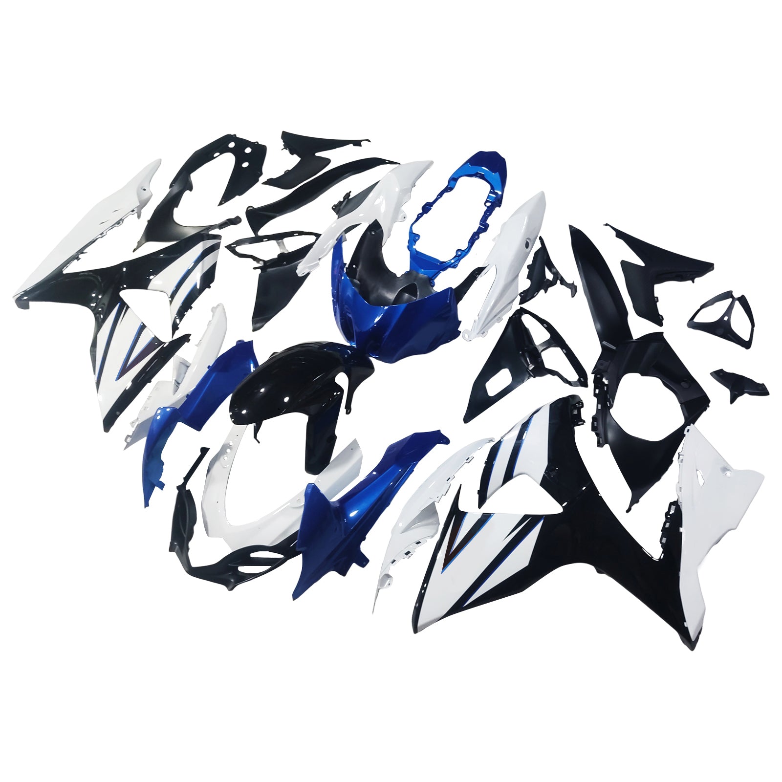 Amotopart Suzuki GSXR1000 2009-2016 K9 Kit Carénage Carrosserie Plastique ABS