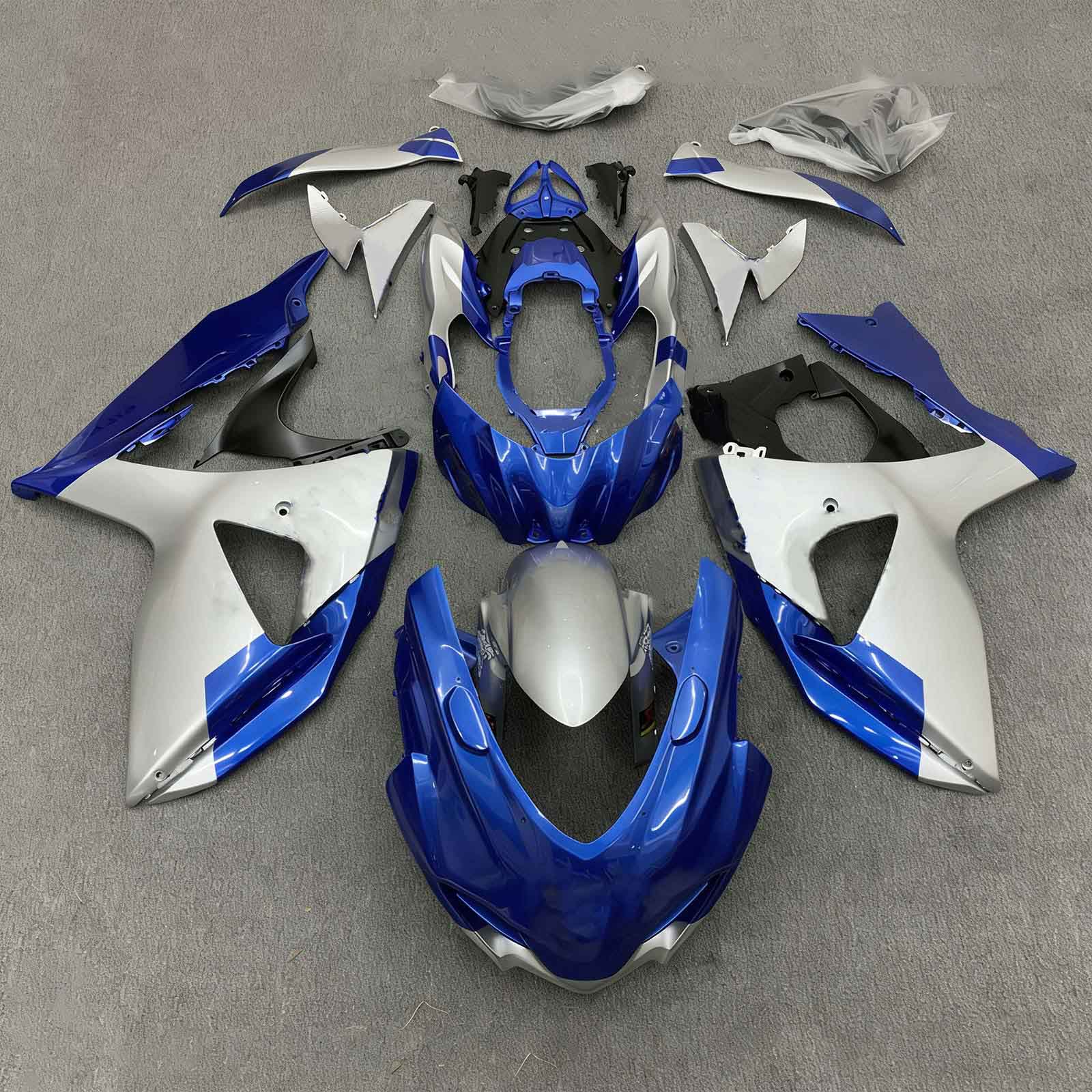 Amotopart Suzuki GSXR1000 2009-2016 K9 Kit Carénage Carrosserie Plastique ABS