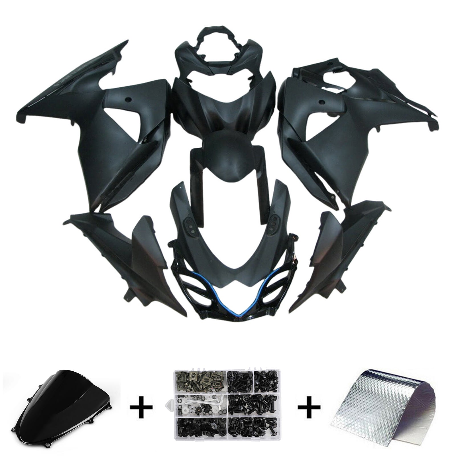 Kit Carenado Inyección Suzuki GSXR1000 K9 2009-2016 Carrocería Plástico ABS
