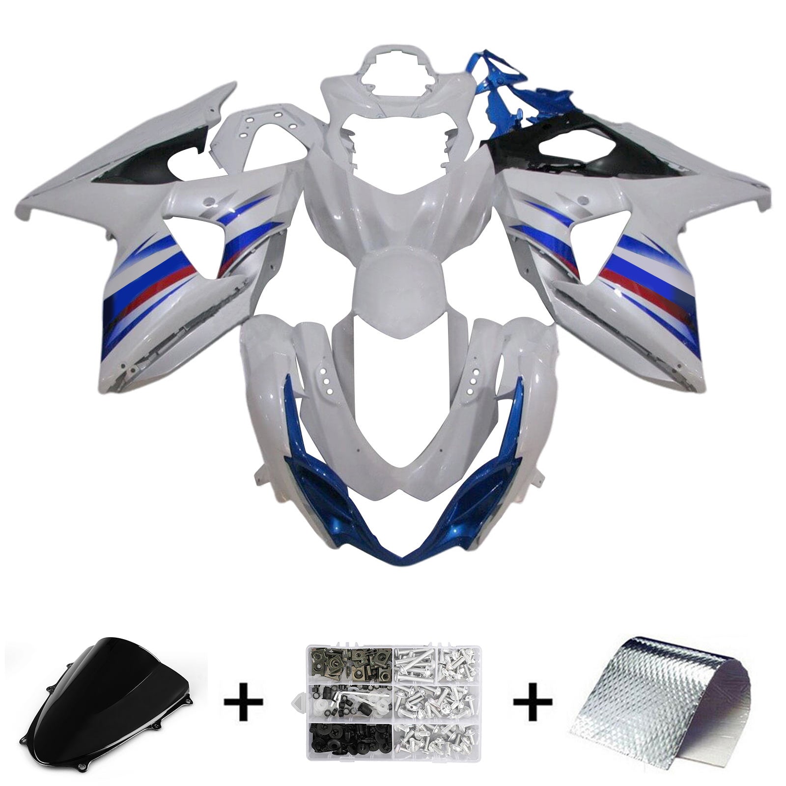 Kit Carenado Inyección Suzuki GSXR1000 K9 2009-2016 Carrocería Plástico ABS