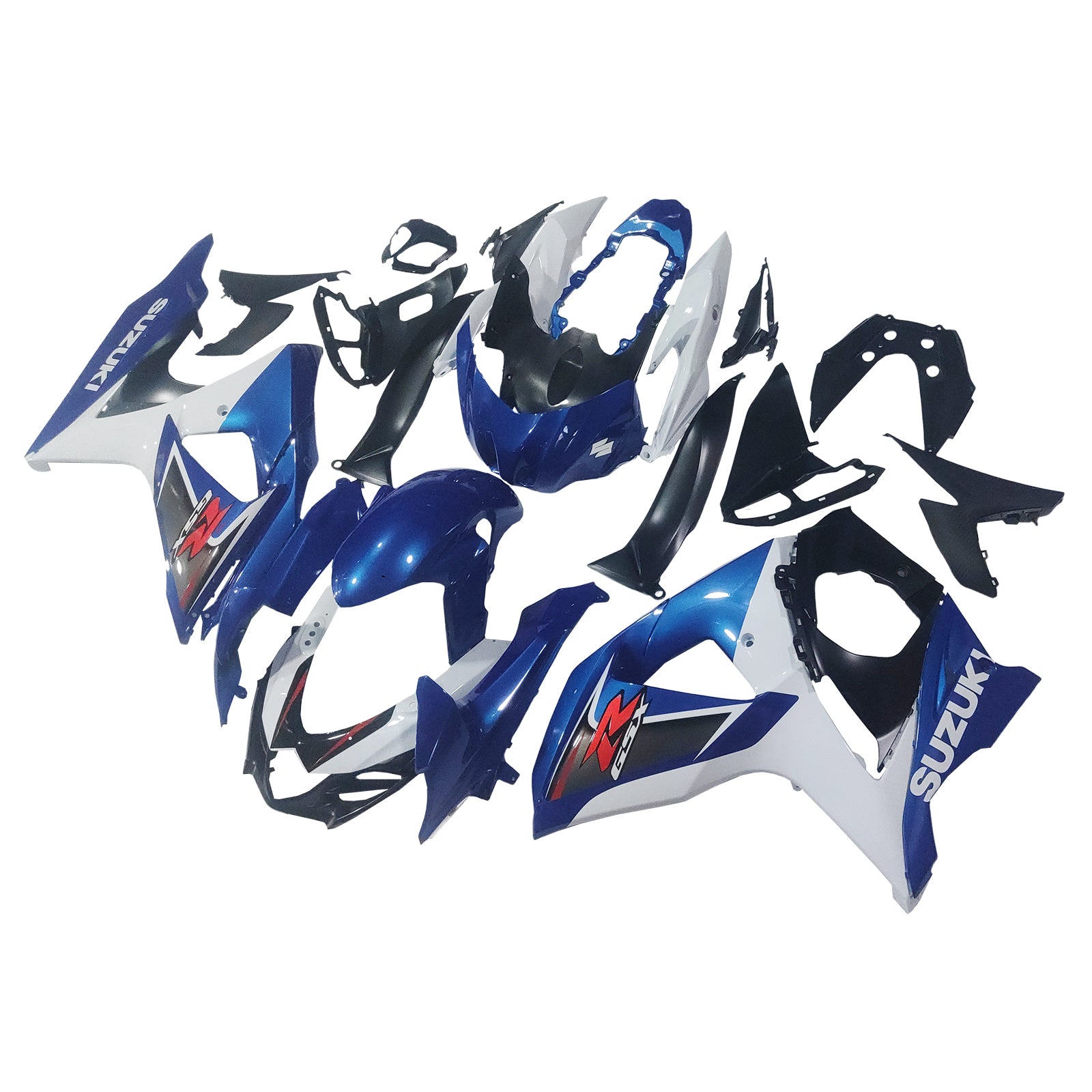 Ruiskutussuojasarja Suzuki GSXR1000 K9 2009-2016 ABS muovinen kori