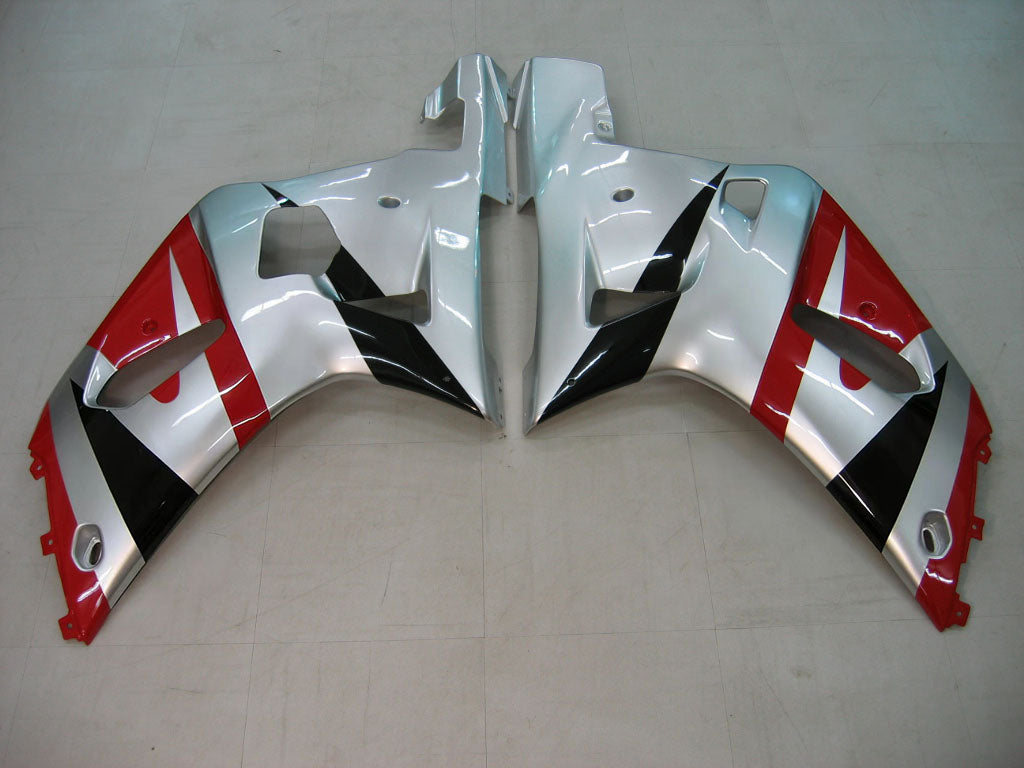 Owiewki Amotopart 2001-2003 Suzuki GSXR 600 Srebrny Czerwony Czarny GSXR Generic