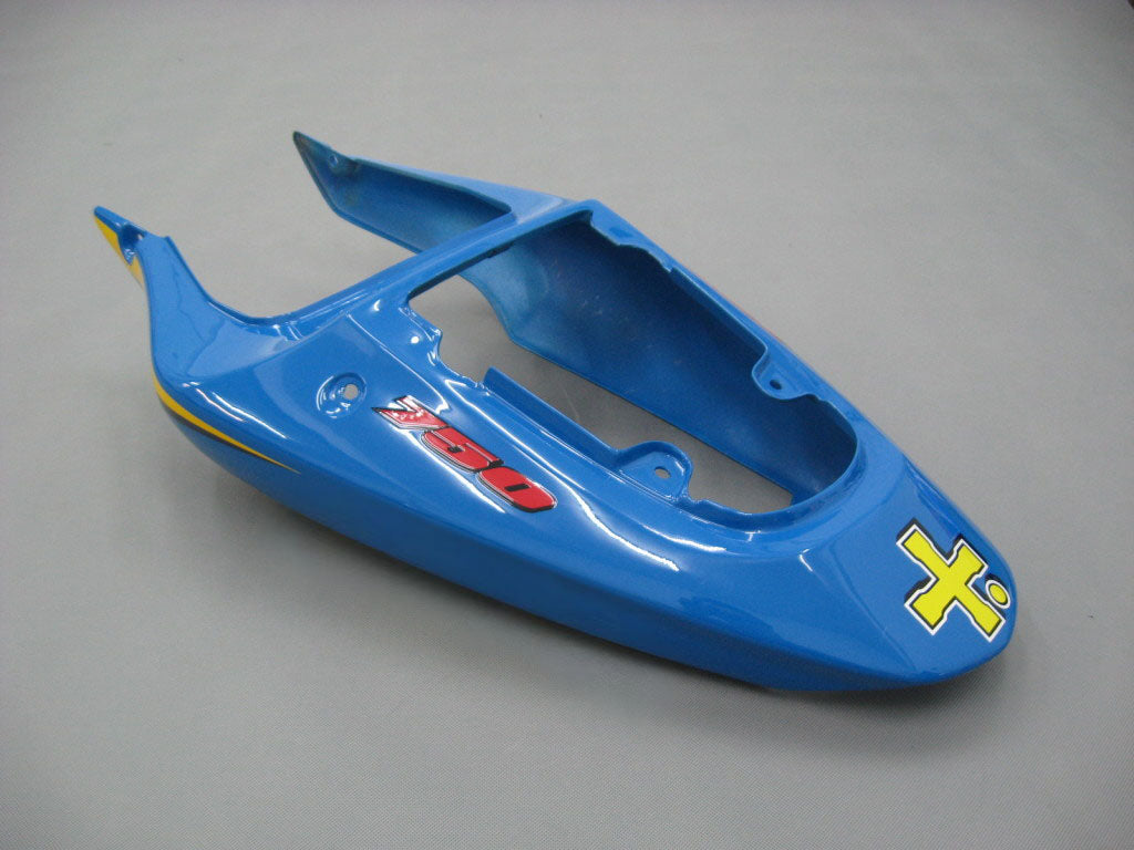 Carénages Amotopart 2001-2003 Suzuki GSXR 600 Bleu Noir Rizla GSXR Generic