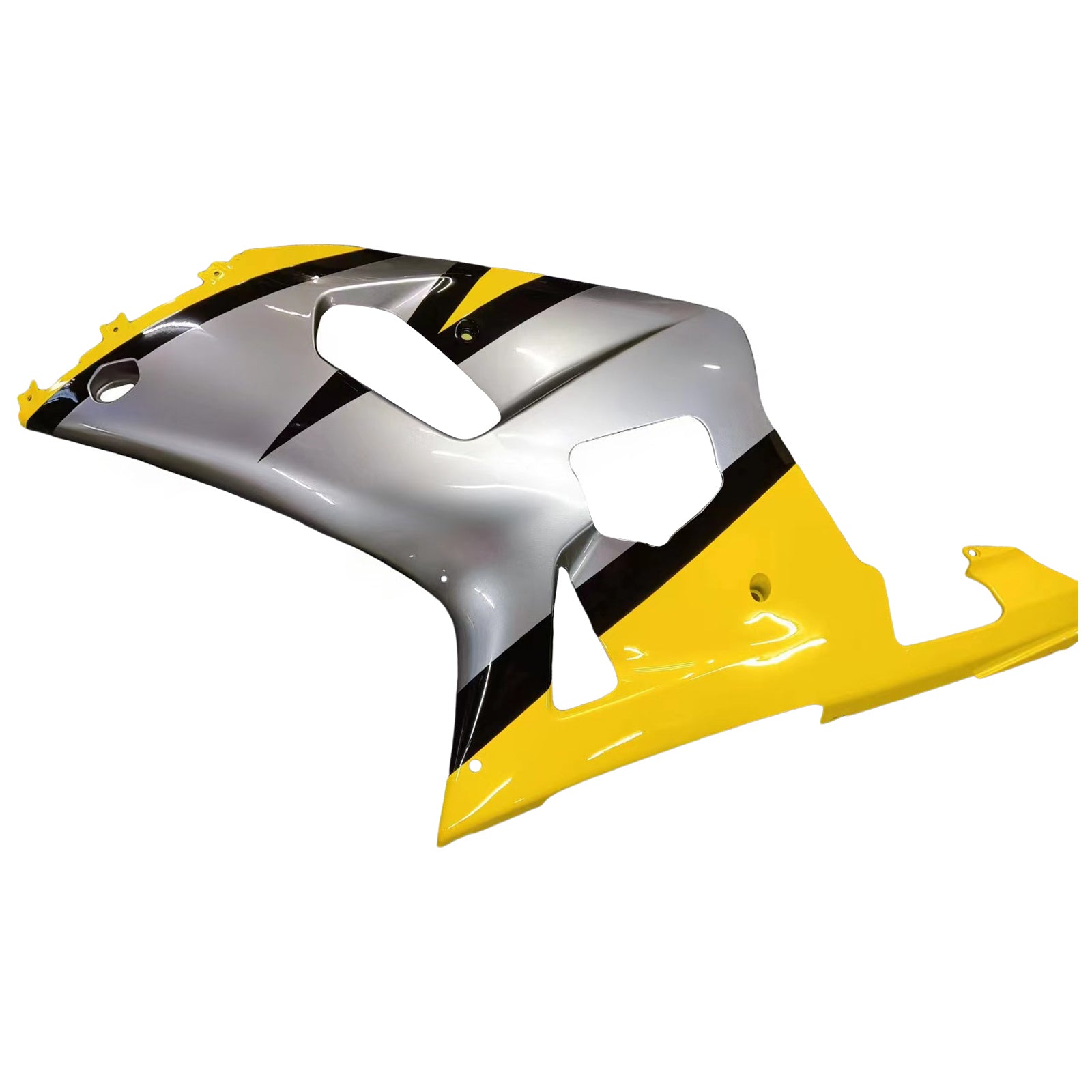 Amotopart Carena 2001-2003 Suzuki GSXR 600 Giallo e Argento GSXR Generico