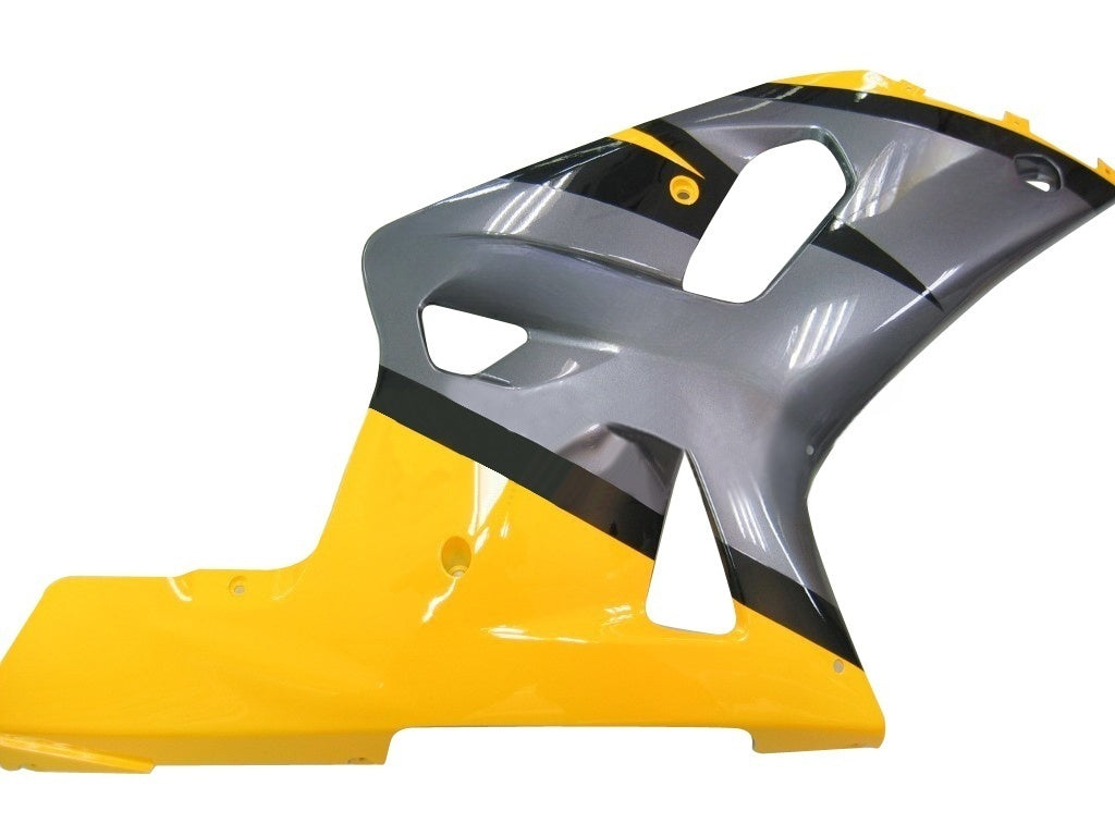 Amotopart Carénages 2001-2003 Suzuki GSXR 600 Srebro in rumena GSXR generic