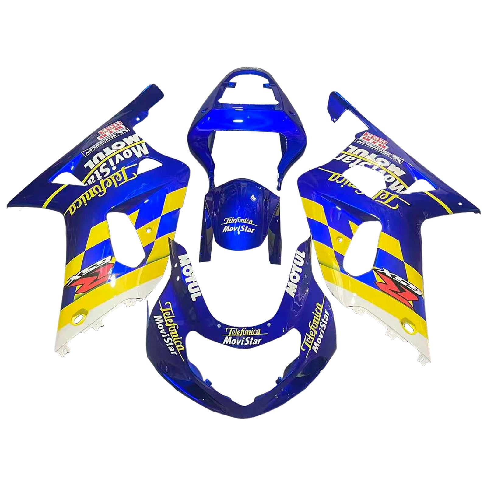 Kit carenatura iniezione carrozzeria Suzuki GSXR600 GSXR750 2001-2003 K1