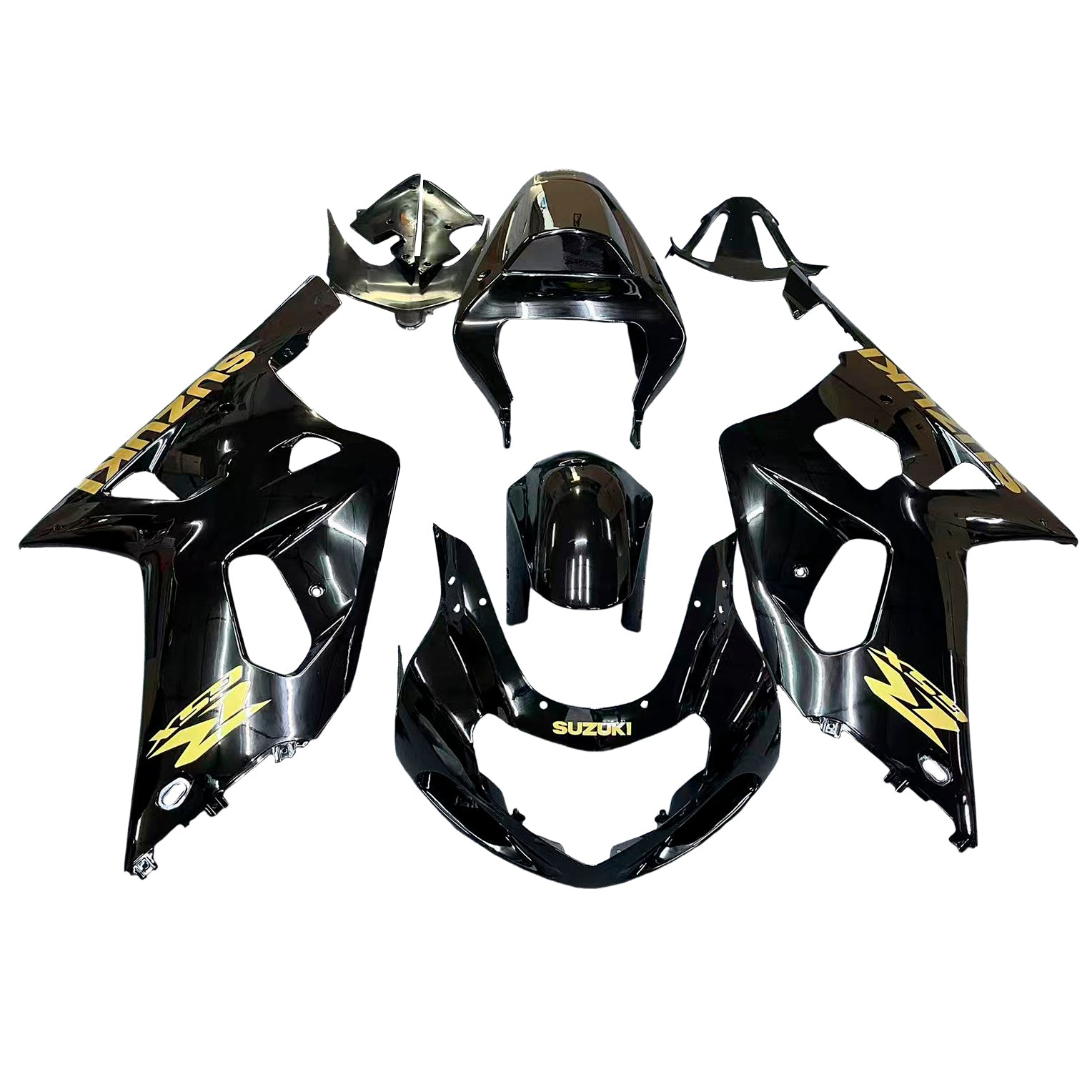 2001-2003 Suzuki GSXR600 2000-2003 GSXR750 K1 Kit de carenado de inyección de carrocería