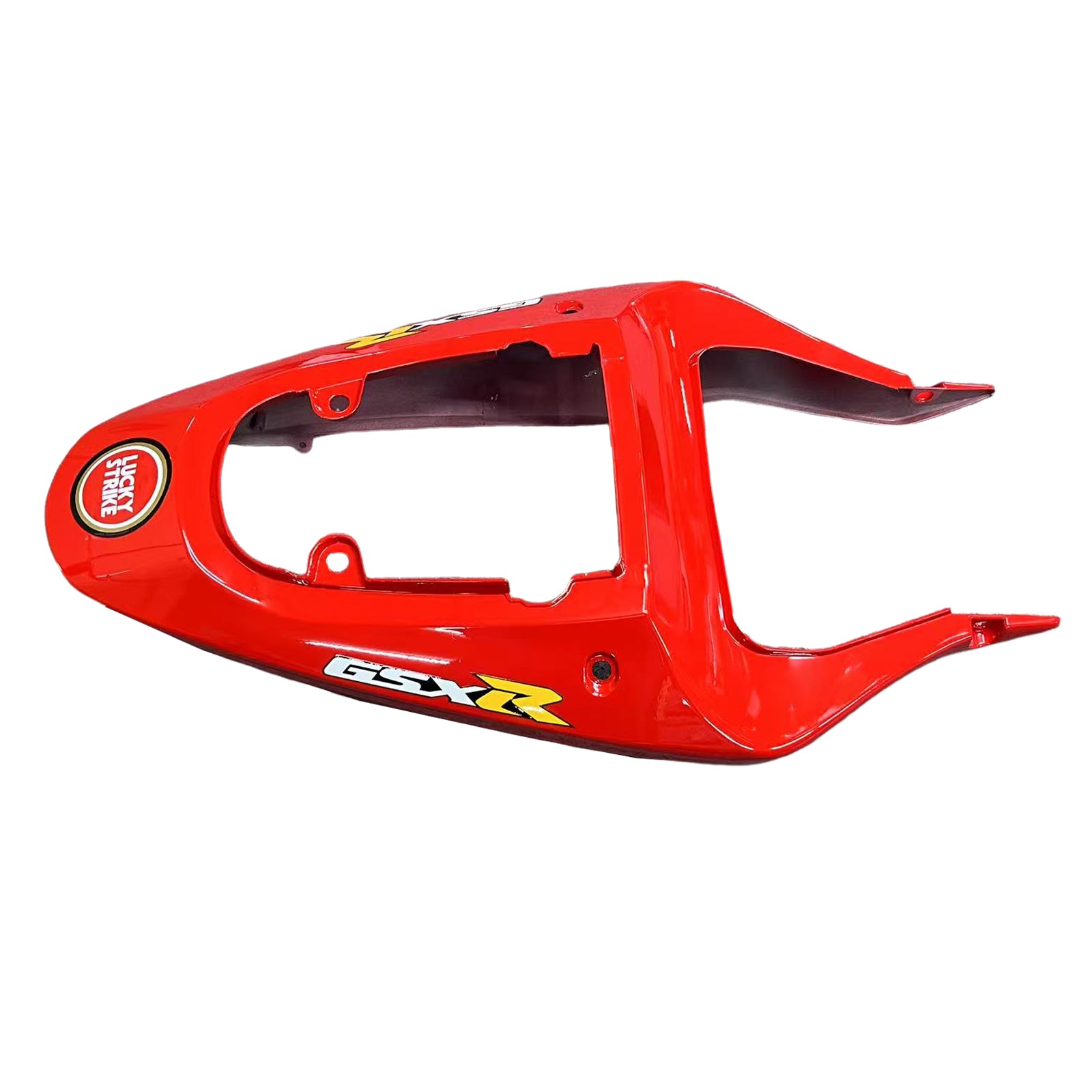 Amotopart stroomlijnkappen 2001-2003 Suzuki GSXR 750 wit rood Lucky Strike generiek