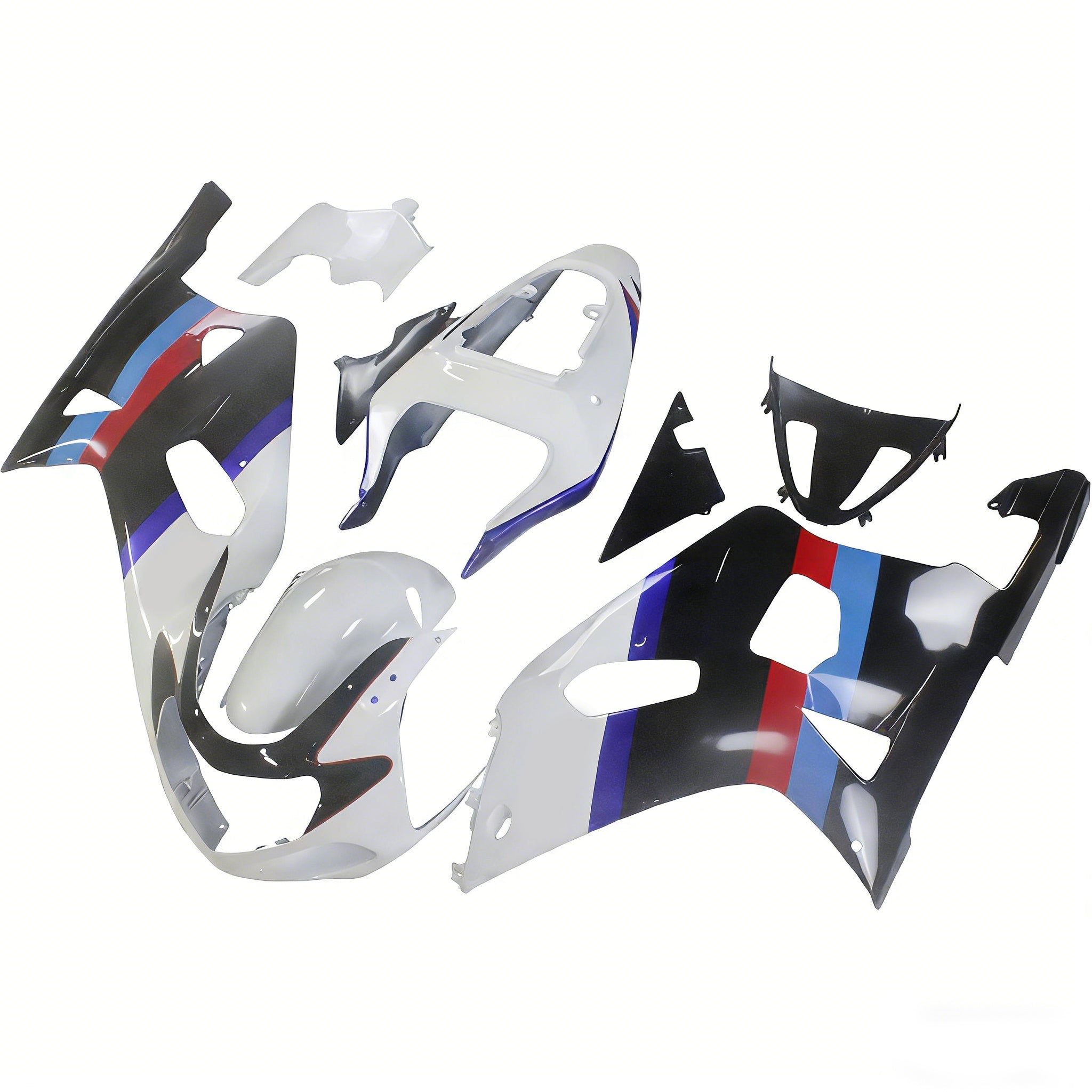 Carénages Amotopart 2001-2003 Suzuki GSXR 750 Multicolore GSXR Generic