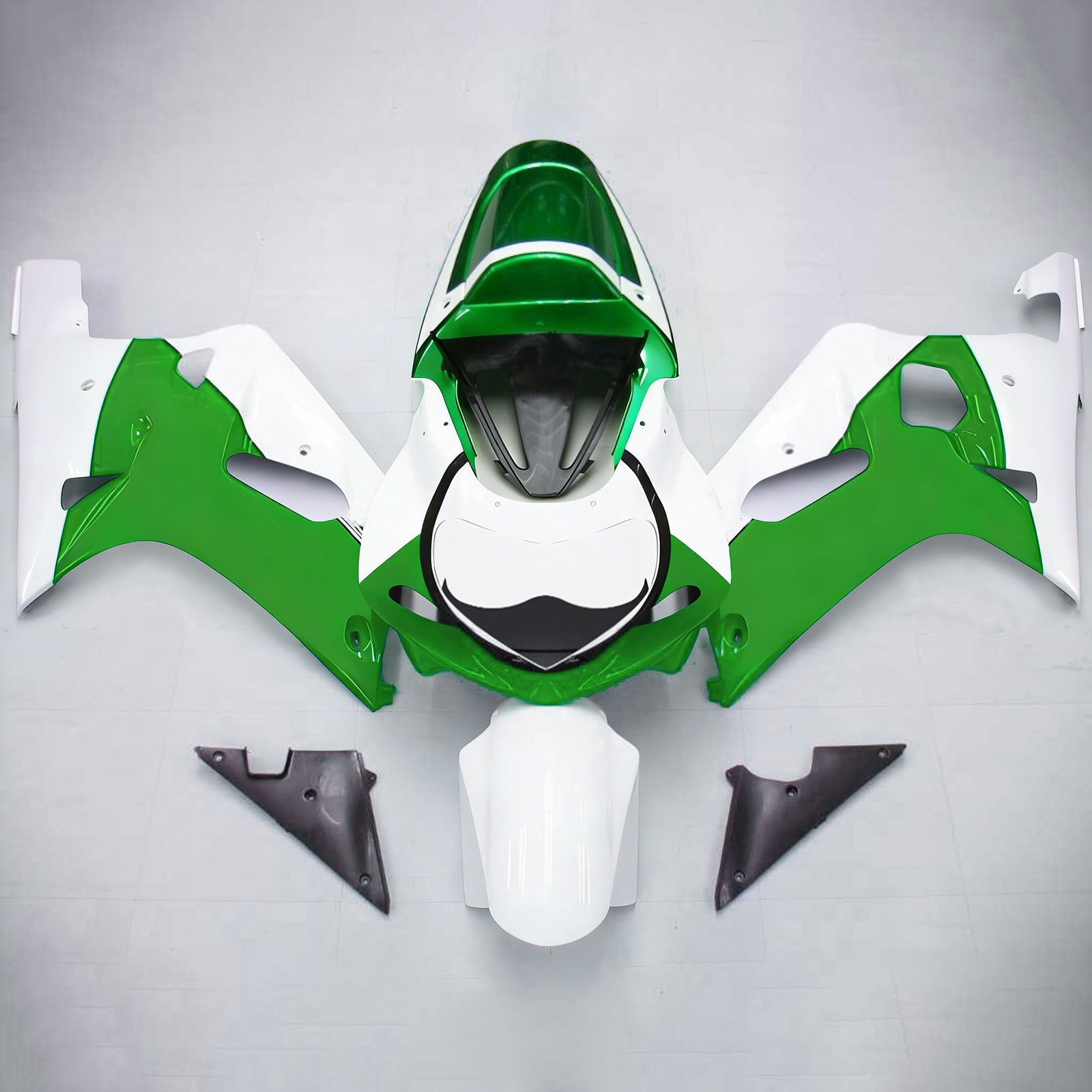 Amotopart Suzuki GSXR750 2001-2003 Kit Carénage Carrosserie Plastique ABS