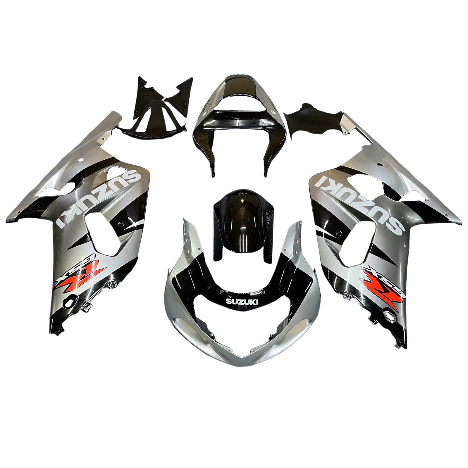 Amotopart Suzuki GSXR750 2001-2003 ABS muovinen korin suojasarja