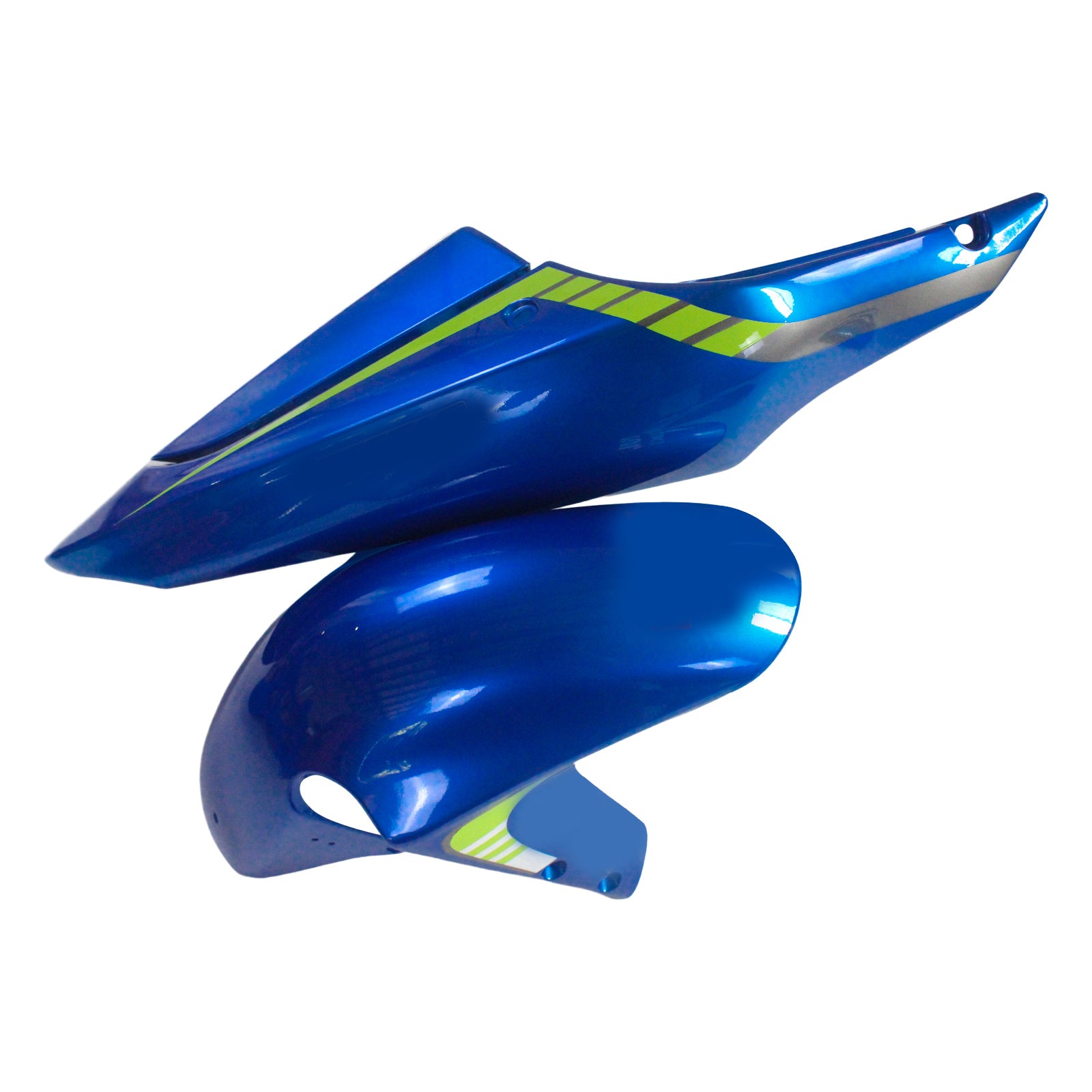 Amotopart Suzuki GSXR750 2001-2003 Kit Carénage Carrosserie Plastique ABS