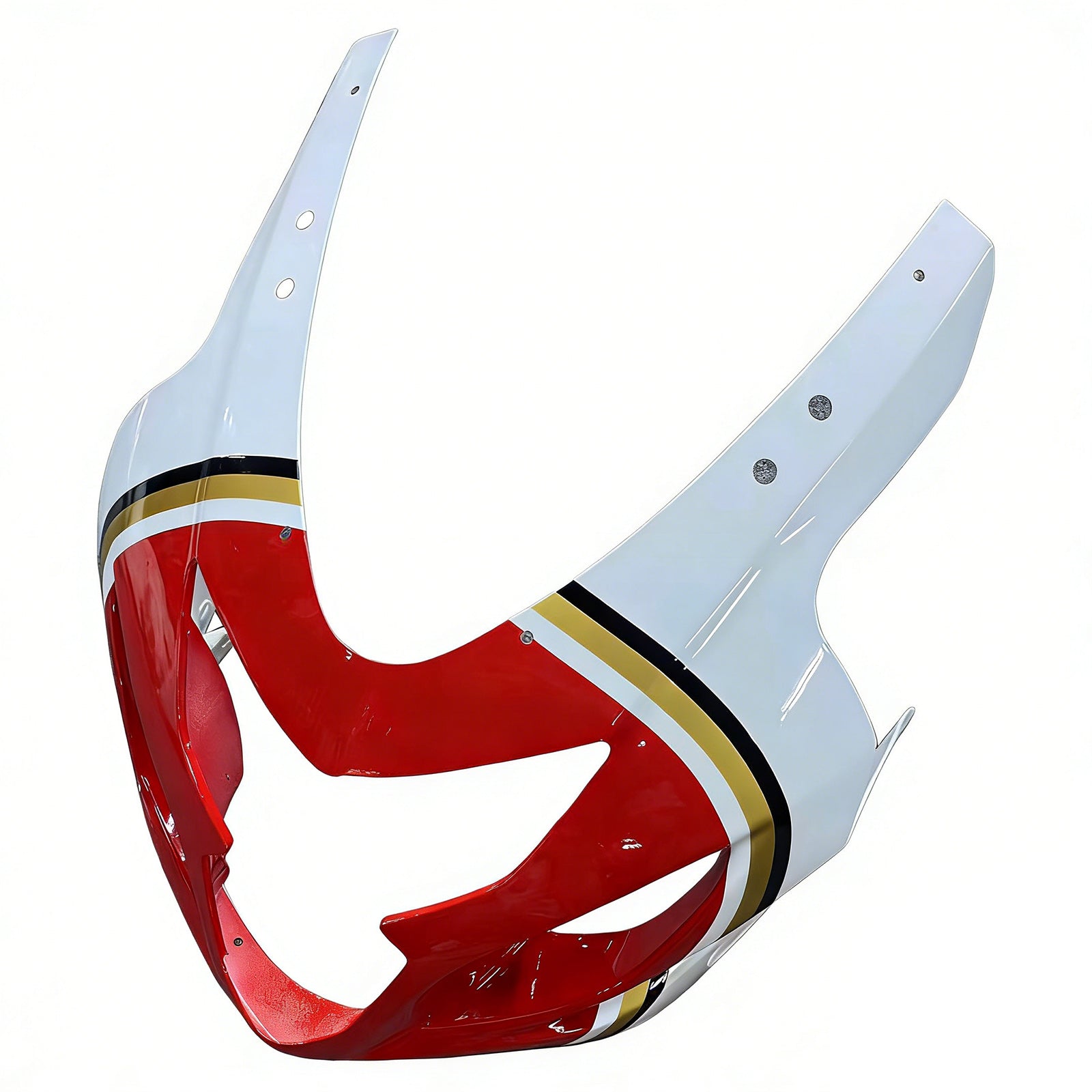 Carenados Amotopart 2004-2005 Suzuki GSXR 600 750 Blanco y Rojo Lucky Strike Genérico