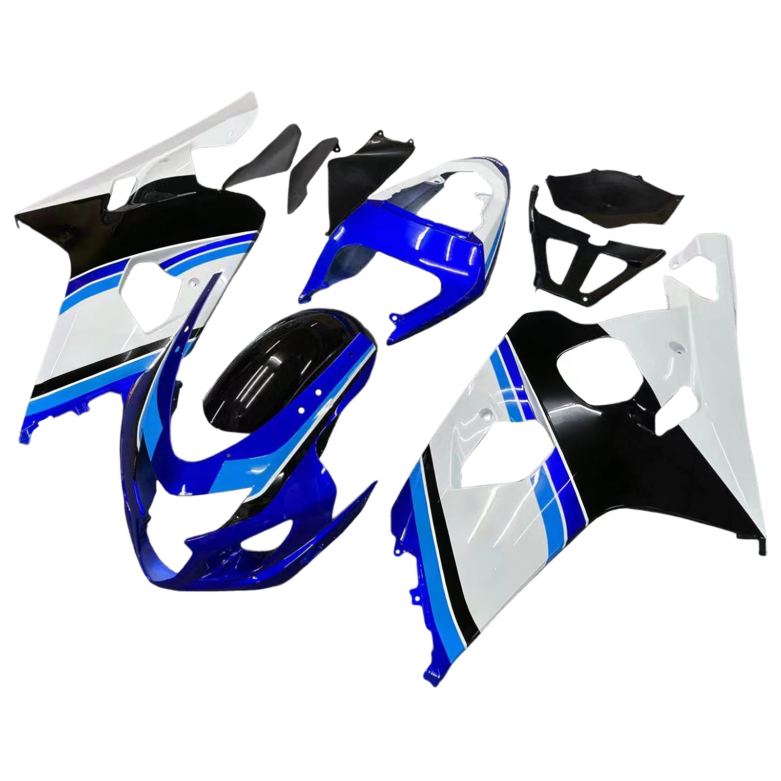 2004-2005 Suzuki GSXR 600/750 Abs muovinen korin ruiskutussuojasarja