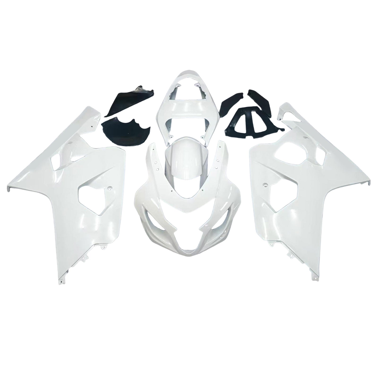 Owiewki Amotopart 2004-2005 Suzuki GSXR 600 750 White Metallic GSXR Generic