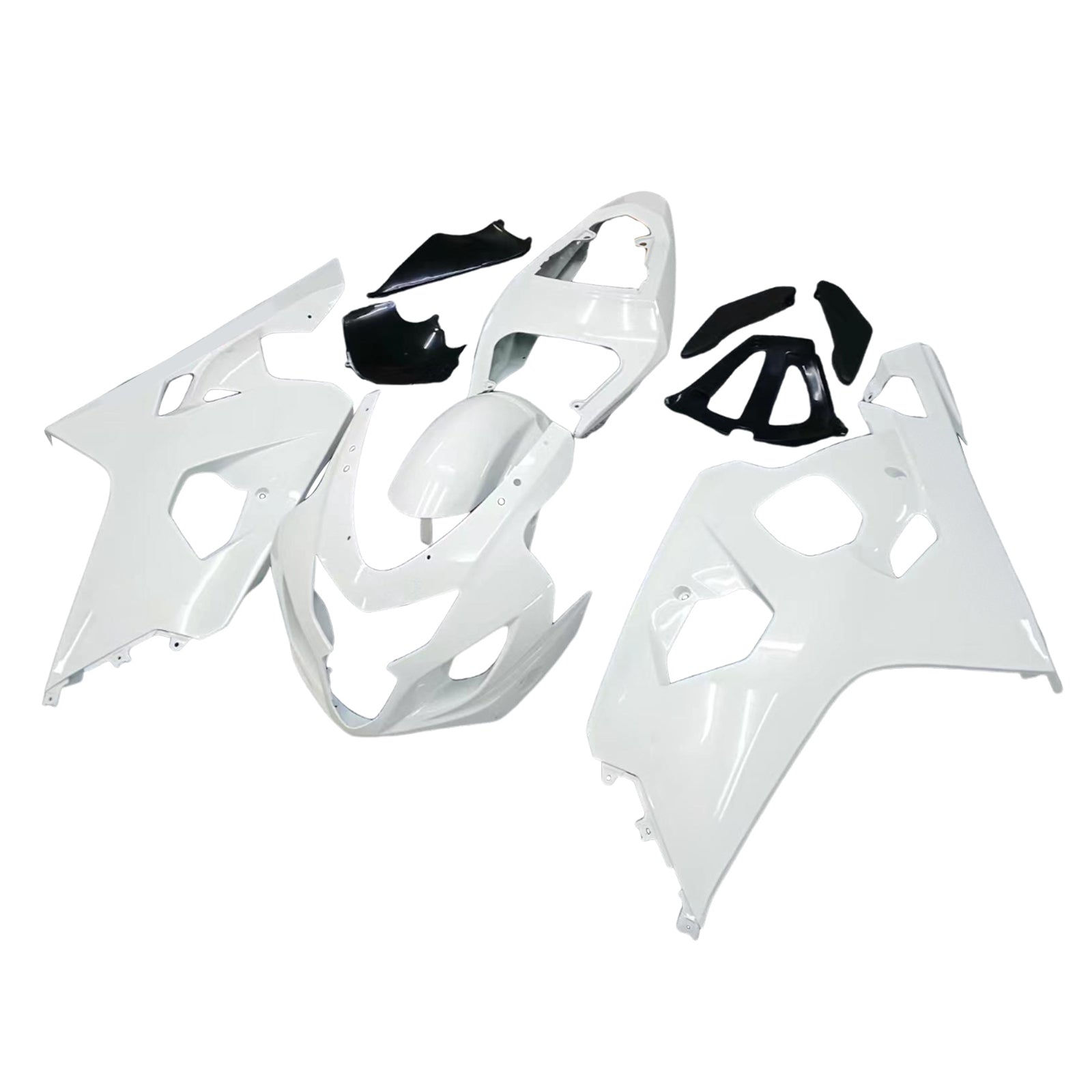 Owiewki Amotopart 2004-2005 Suzuki GSXR 600 750 White Metallic GSXR Generic