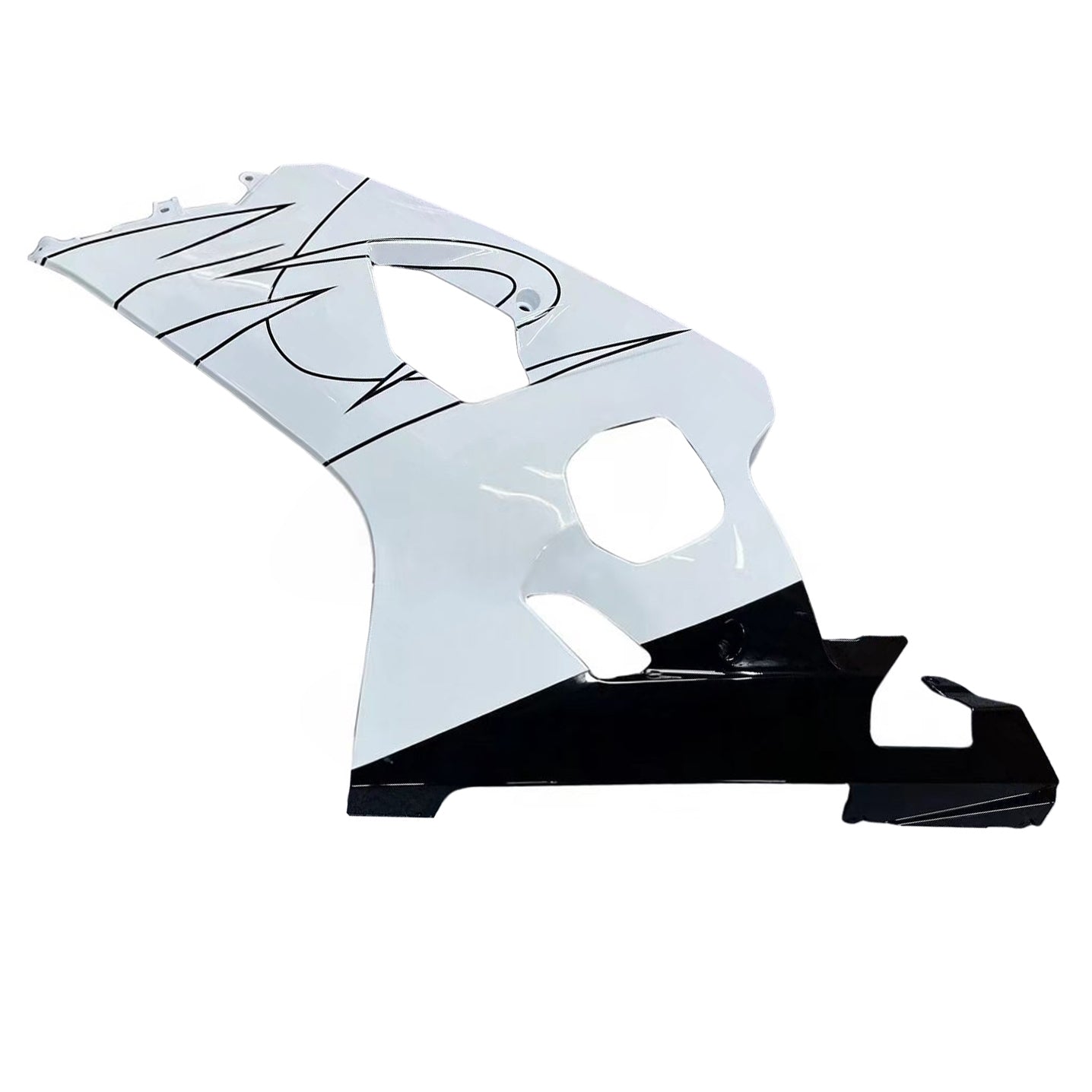 Amotopart Suzuki GSXR 600/750 2004-2005 K4 Kit Carénage Carrosserie Plastique ABS