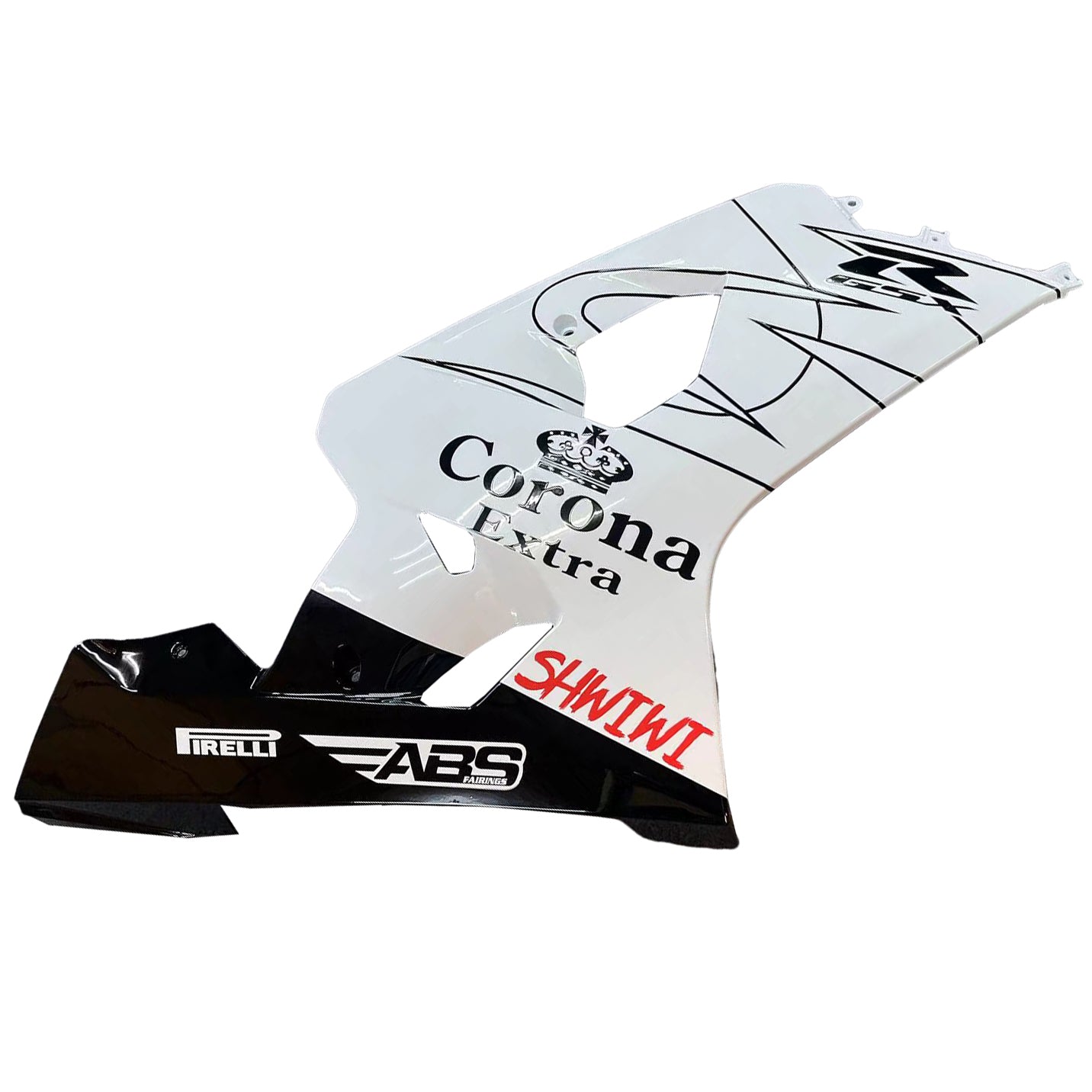 Amotopart Suzuki GSXR 600/750 2004-2005 K4 ABS kunststof carrosseriekuipset