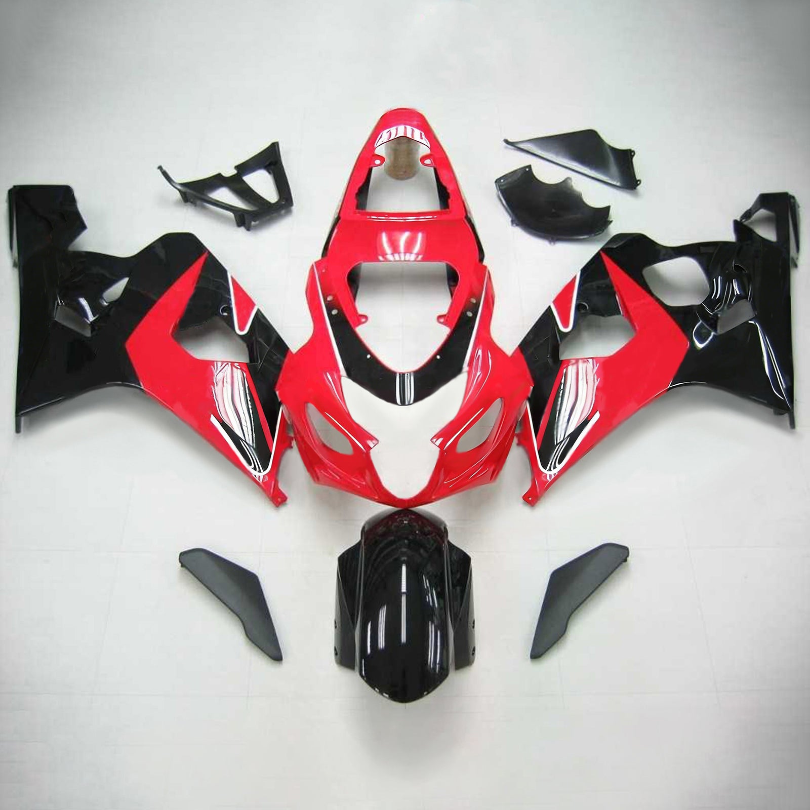 Amotopart Suzuki GSXR 600/750 2004-2005 ABS kunststof carrosseriekuipset