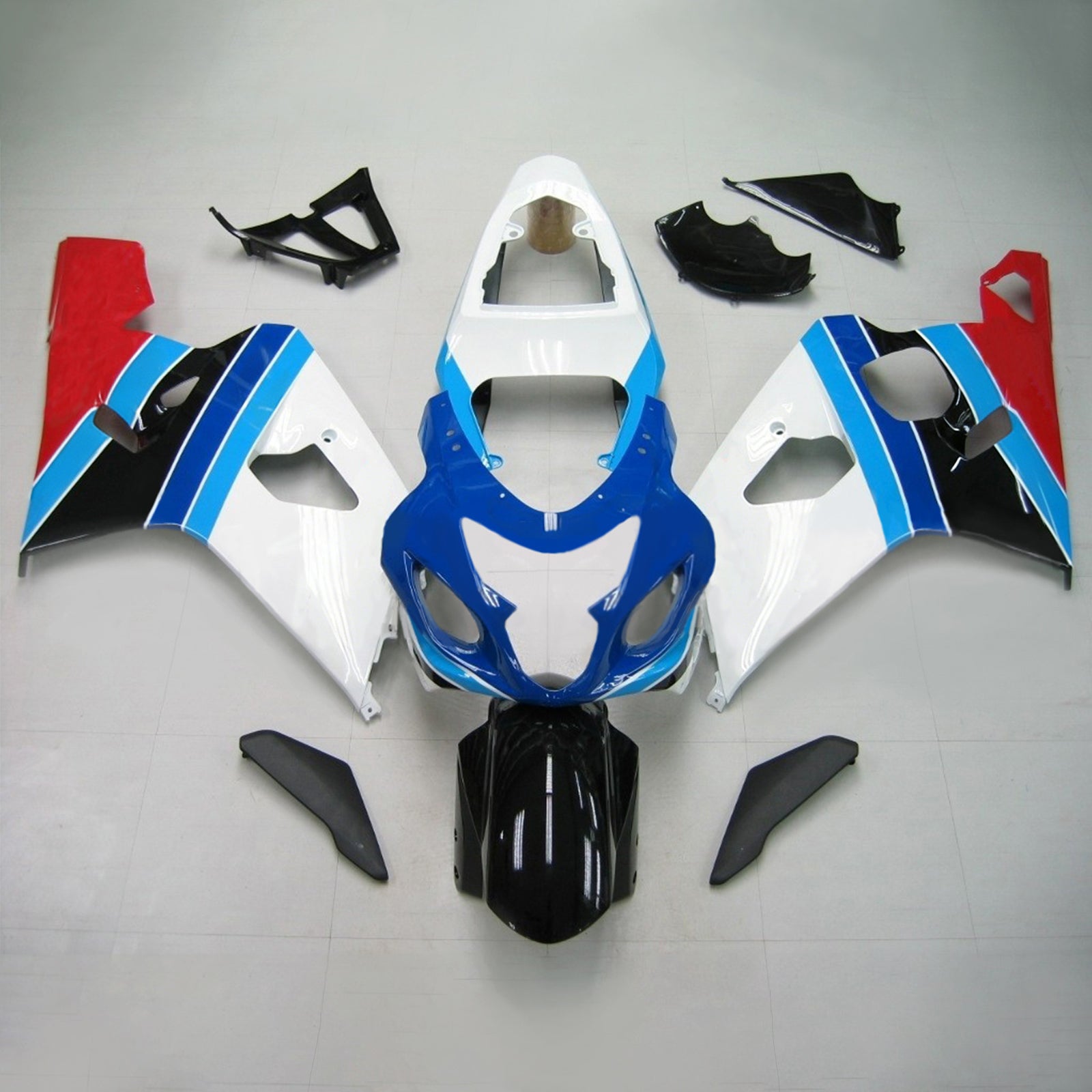 Amotopart Suzuki GSXR 600/750 2004-2005 ABS kunststof carrosseriekuipset