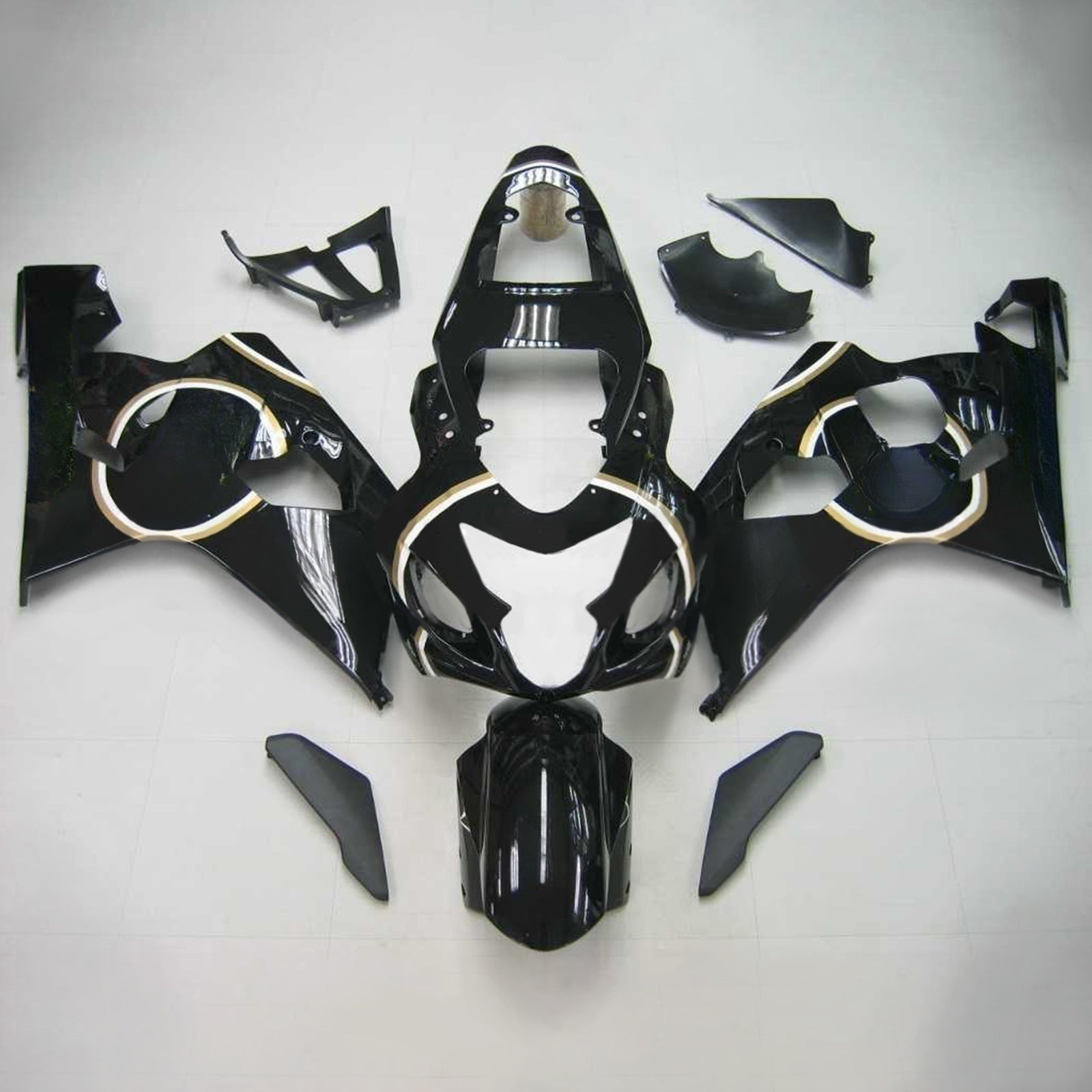 Amotopart Suzuki GSXR 600/750 2004-2005 Kit Carrosserie plastični abs