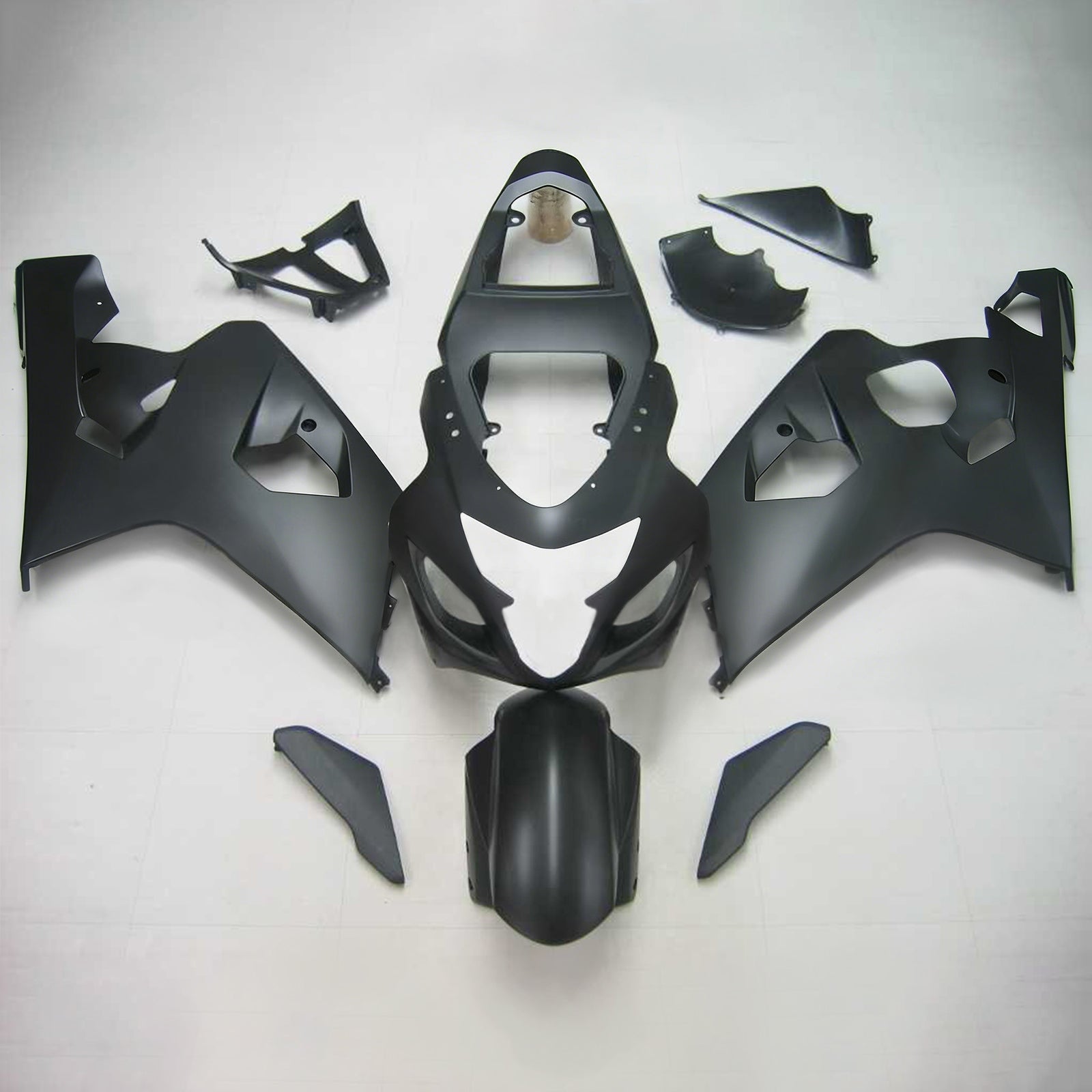 Amotopart Suzuki GSXR 600/750 2004-2005 Kit Carénage Carrosserie Plastique ABS