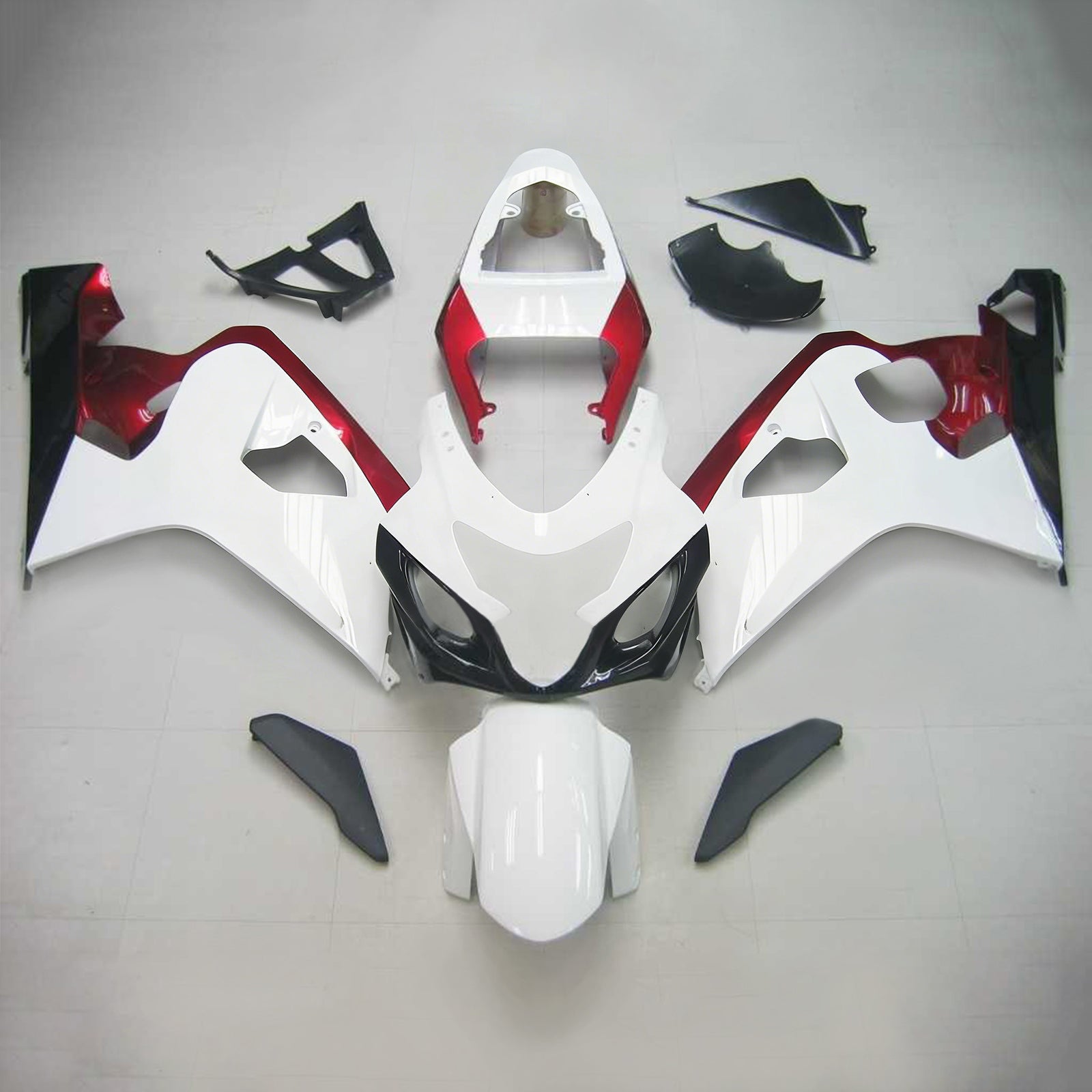 Amotopart Suzuki GSXR 600/750 2004-2005 ABS kunststof carrosseriekuipset