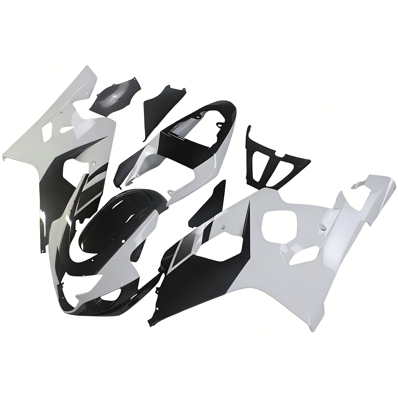 Amotopart Suzuki GSXR 600/750 2004-2005 ABS muovinen korin suojasarja