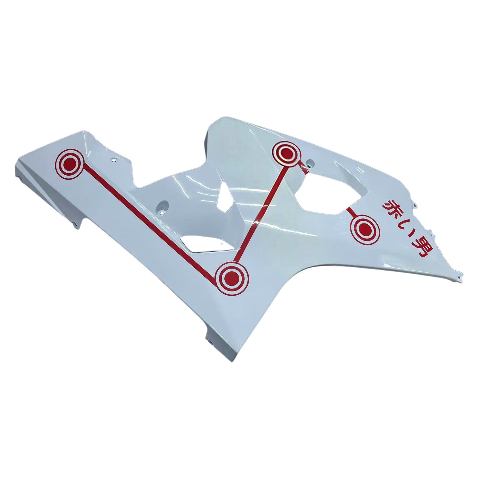 2004-2005 Suzuki GSXR 600/750 K4 Kit de carénage d'injection carrosserie plastique ABS