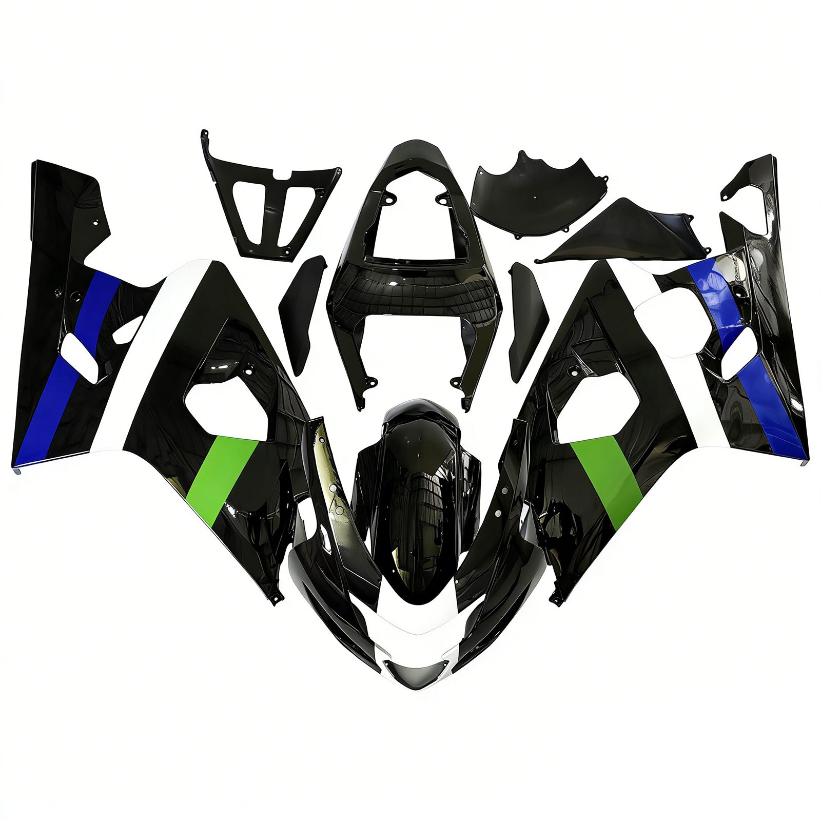 Kit carena iniezione Suzuki GSXR 600/750 K4 2004-2005 Carrozzeria in plastica ABS