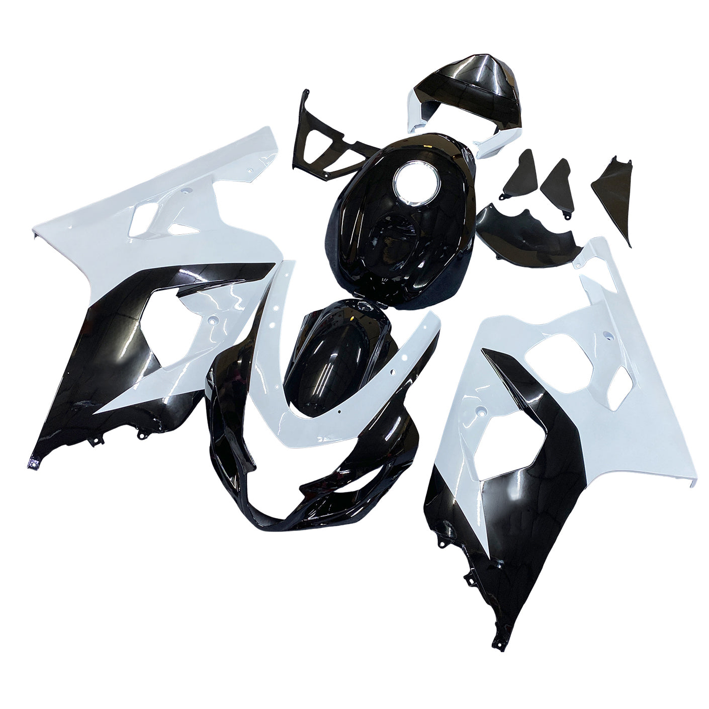 Kit di carenatura iniezione Abs di plastica per Suzuki GSXR 600/750 2004-2005 K4