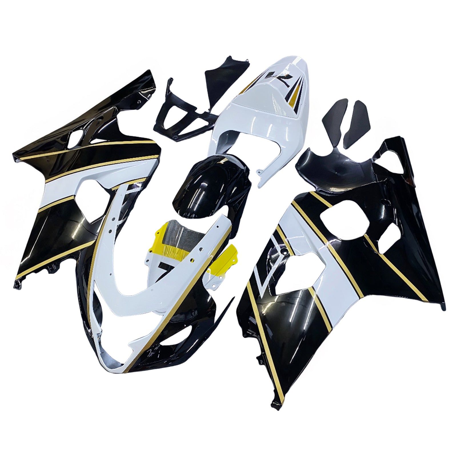 2004-2005 Suzuki GSXR 600/750 K4 Kit de carénage d'injection carrosserie plastique ABS