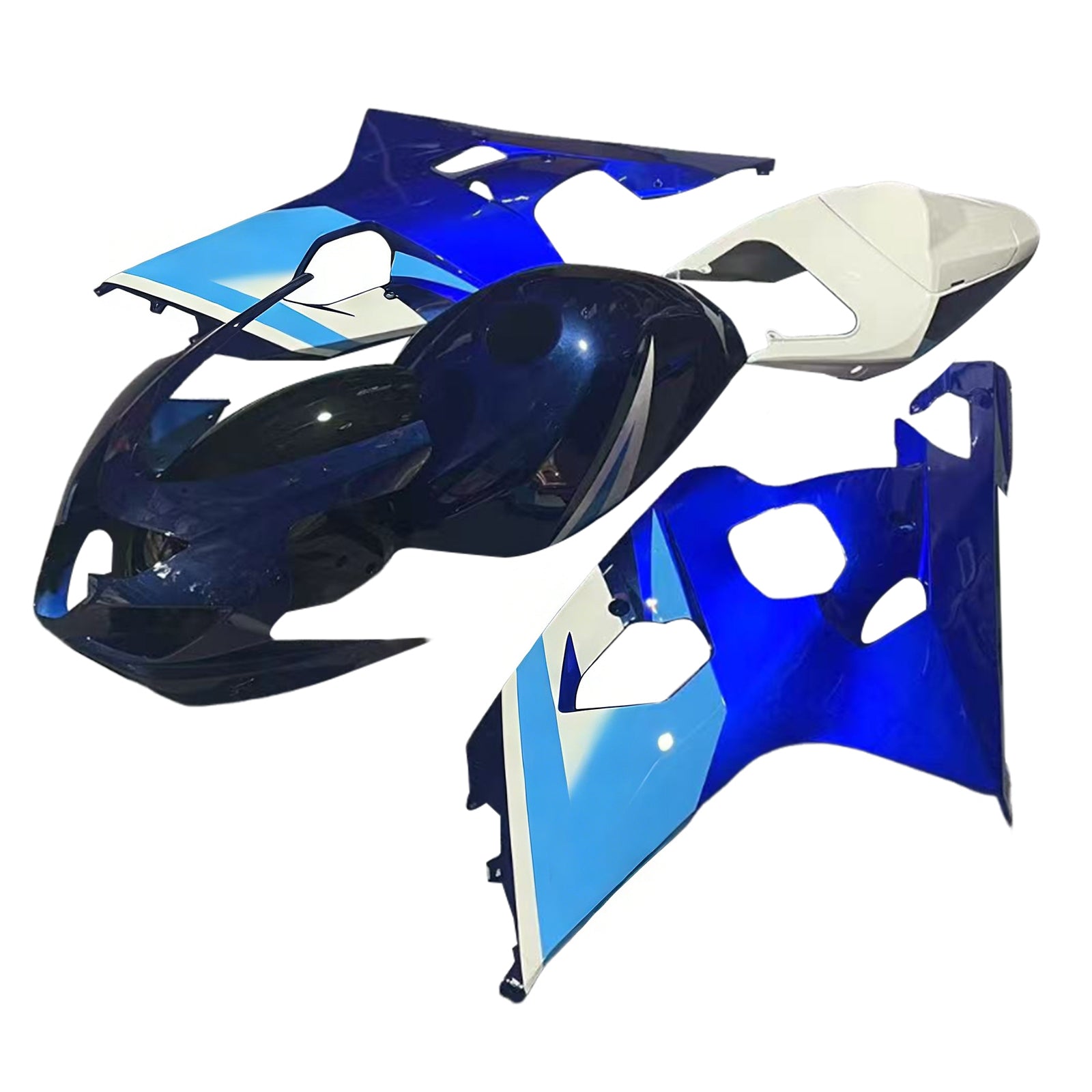 Kit de carénage en plastique ABS pour Suzuki GSXR 600/750 2004-2005 K4