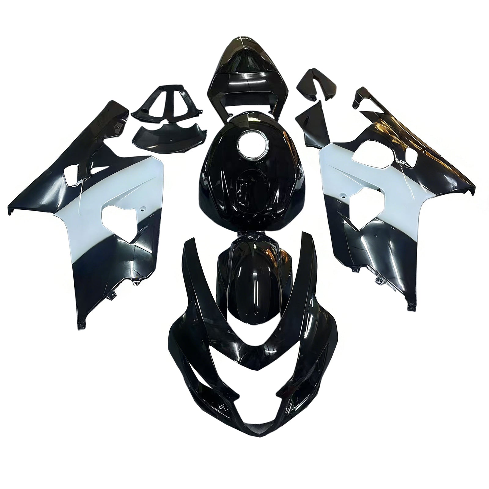 2004-2005 Suzuki GSXR 600/750 K4 Kit de carénage d'injection carrosserie plastique ABS