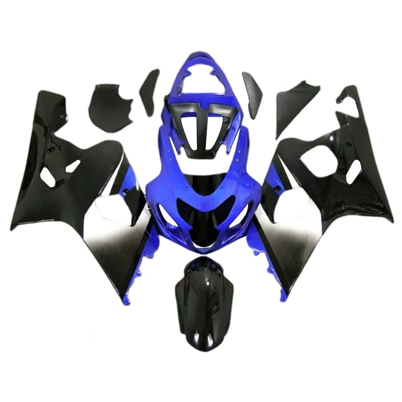 2004-2005 Suzuki GSXR 600/750 K4 Kit de carénage d'injection carrosserie plastique ABS
