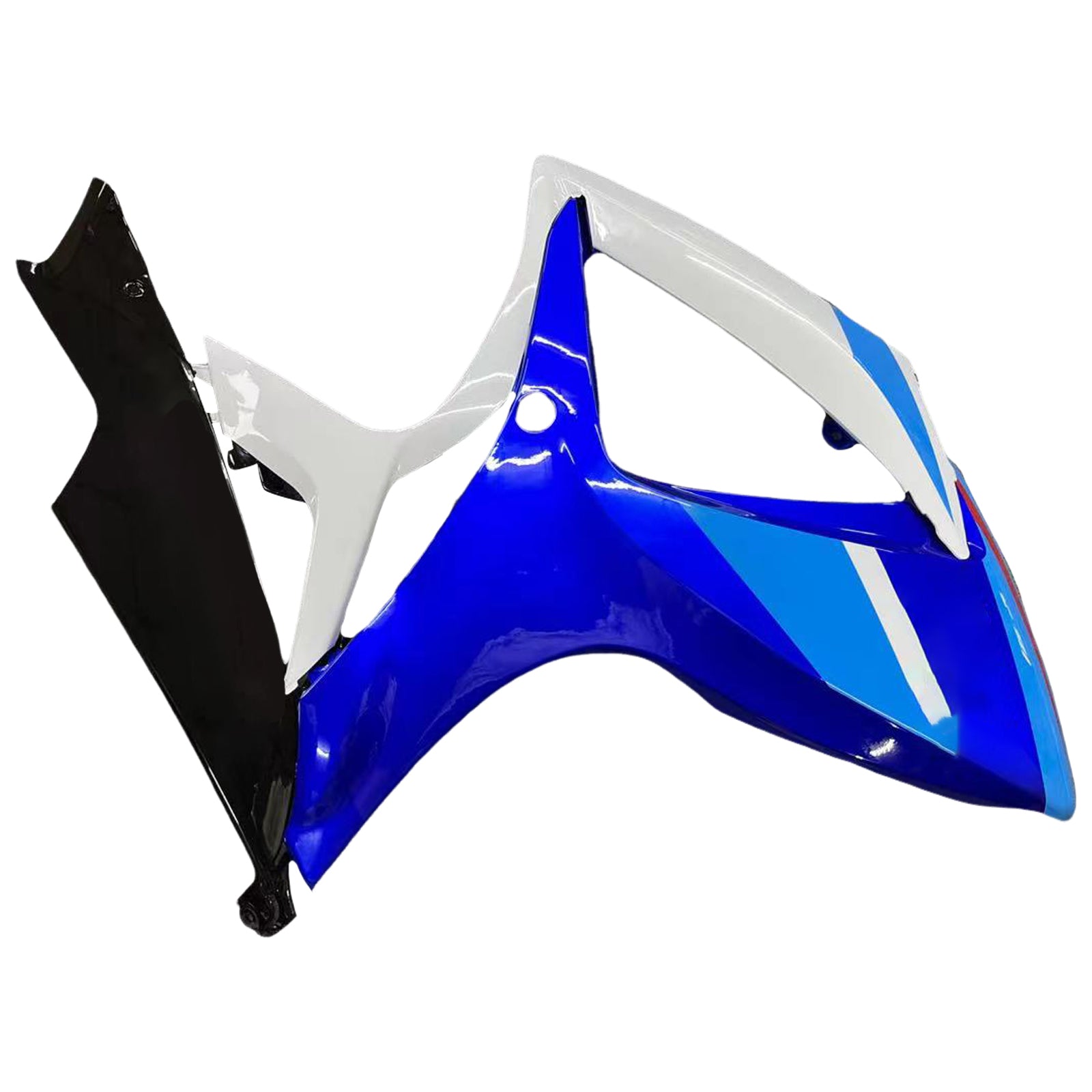 Amotopart Carénages GSXR 600/750 2006-2007 Carrosserie Blue ABS Wtryskowe tworzywa sztuczne Ustawienie ogólne