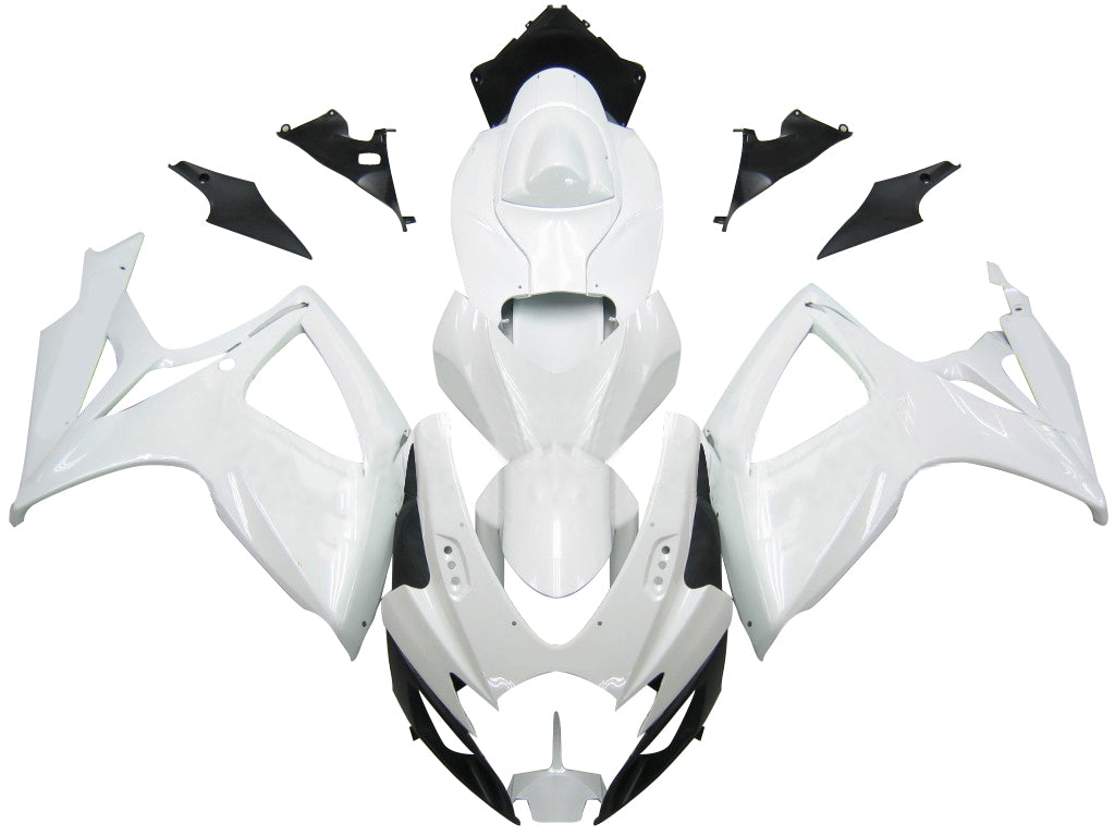 Owiewki Amotopart 2006-2007 Suzuki GSXR 600 750 White GSXR Generic