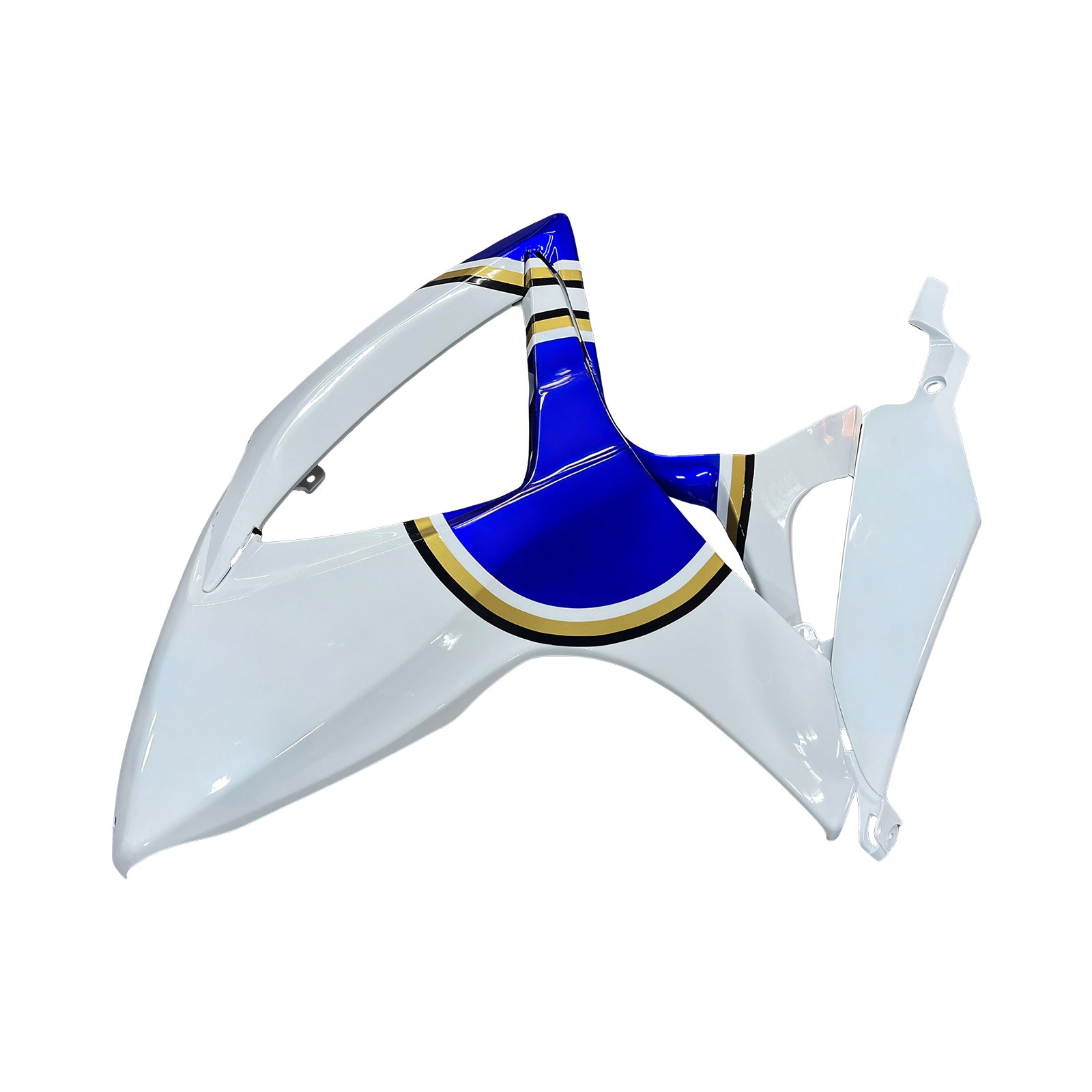 Carénages Amotopart 2006-2007 Suzuki GSXR 600 750 Blanc Bleu Lucky Strike Generic